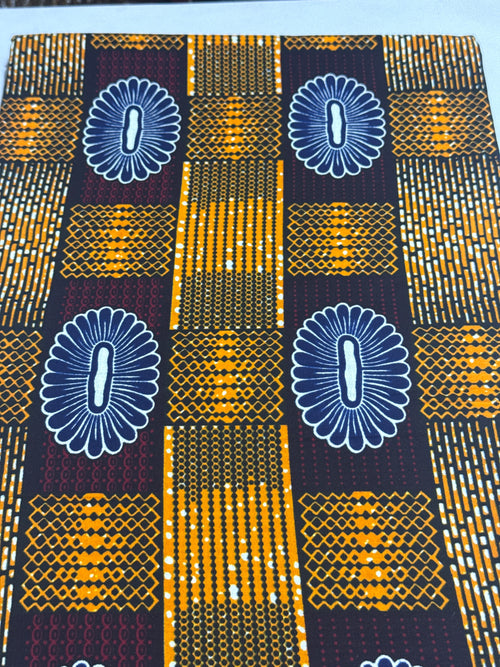 ABC Wax Print - 6 Yards | A955407