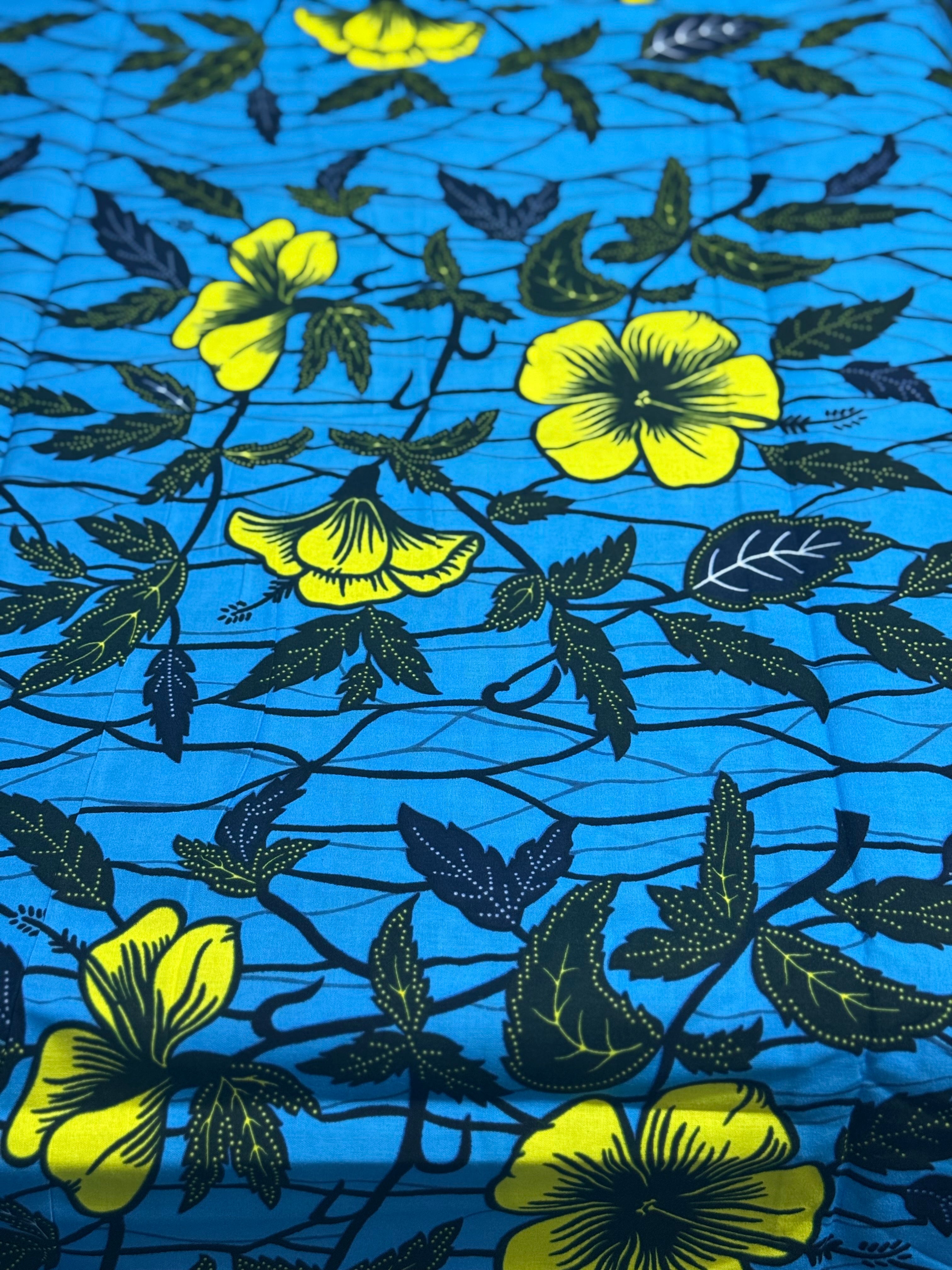 Wax Block Print sold by the yard | 81805