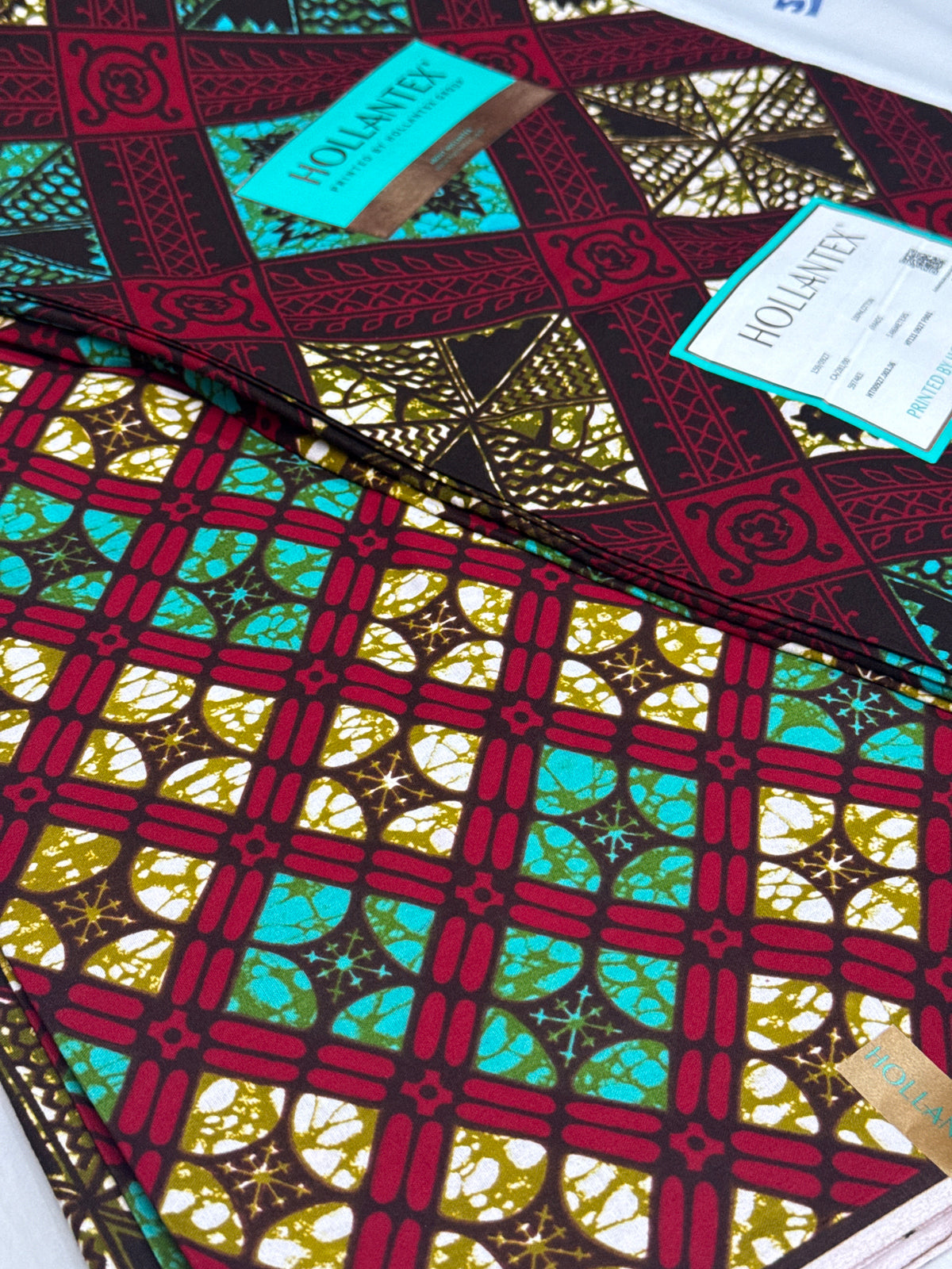 Hollantex African Print Fabric Combo – 6 Yards | 2 Prints (L635016) SFLTrends Fabrics