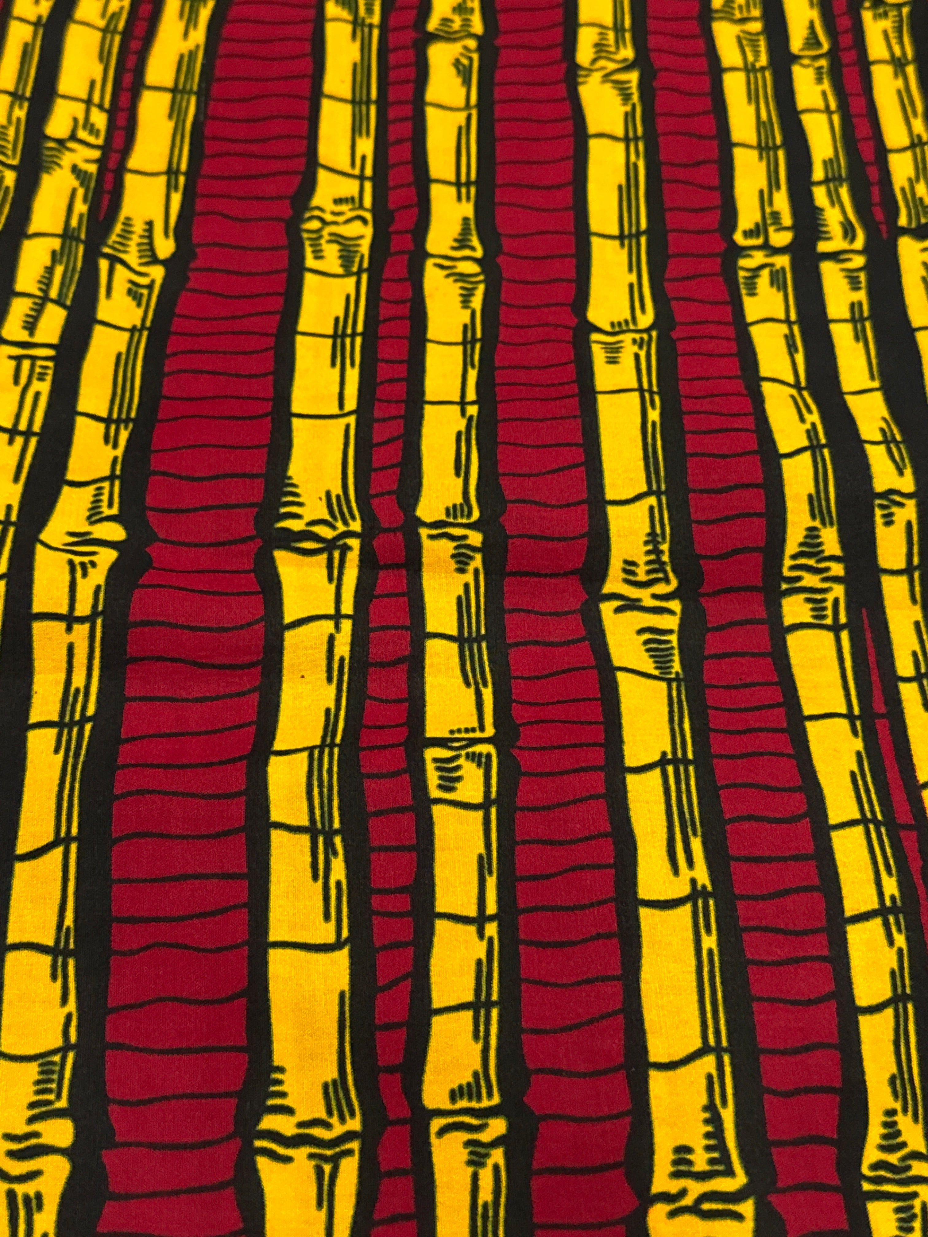 Guaranteed Wax Block Print – Hitarget sold by the yard
