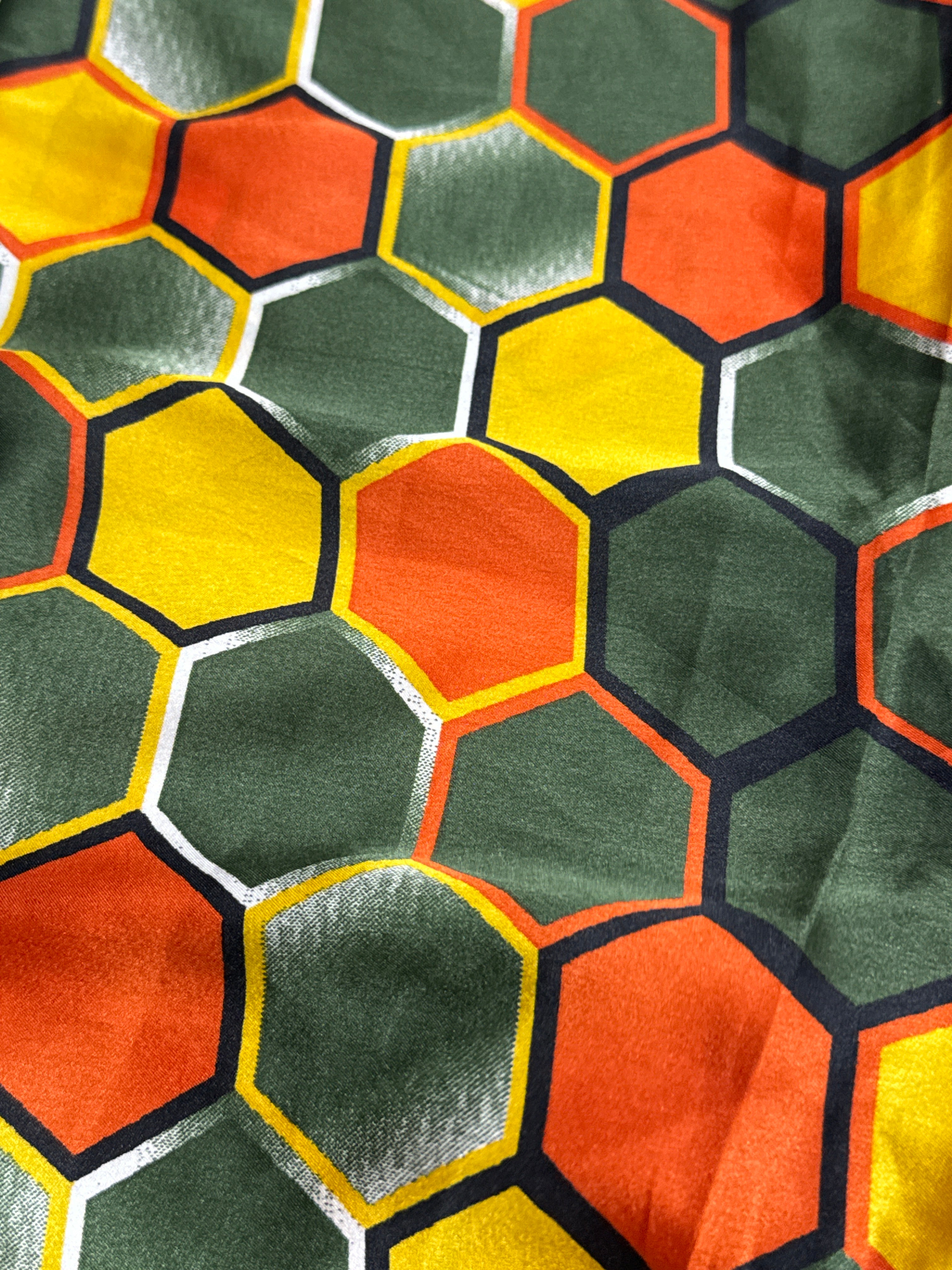 Premium Printed Silk & Chiffon Fabrics Set