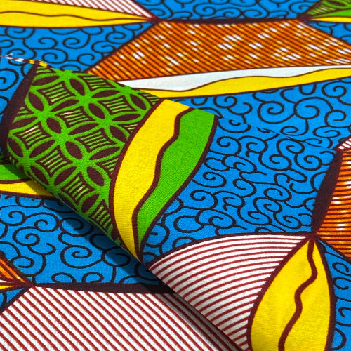 Veritable Wax Block Prints | Hitarget sold by the yard