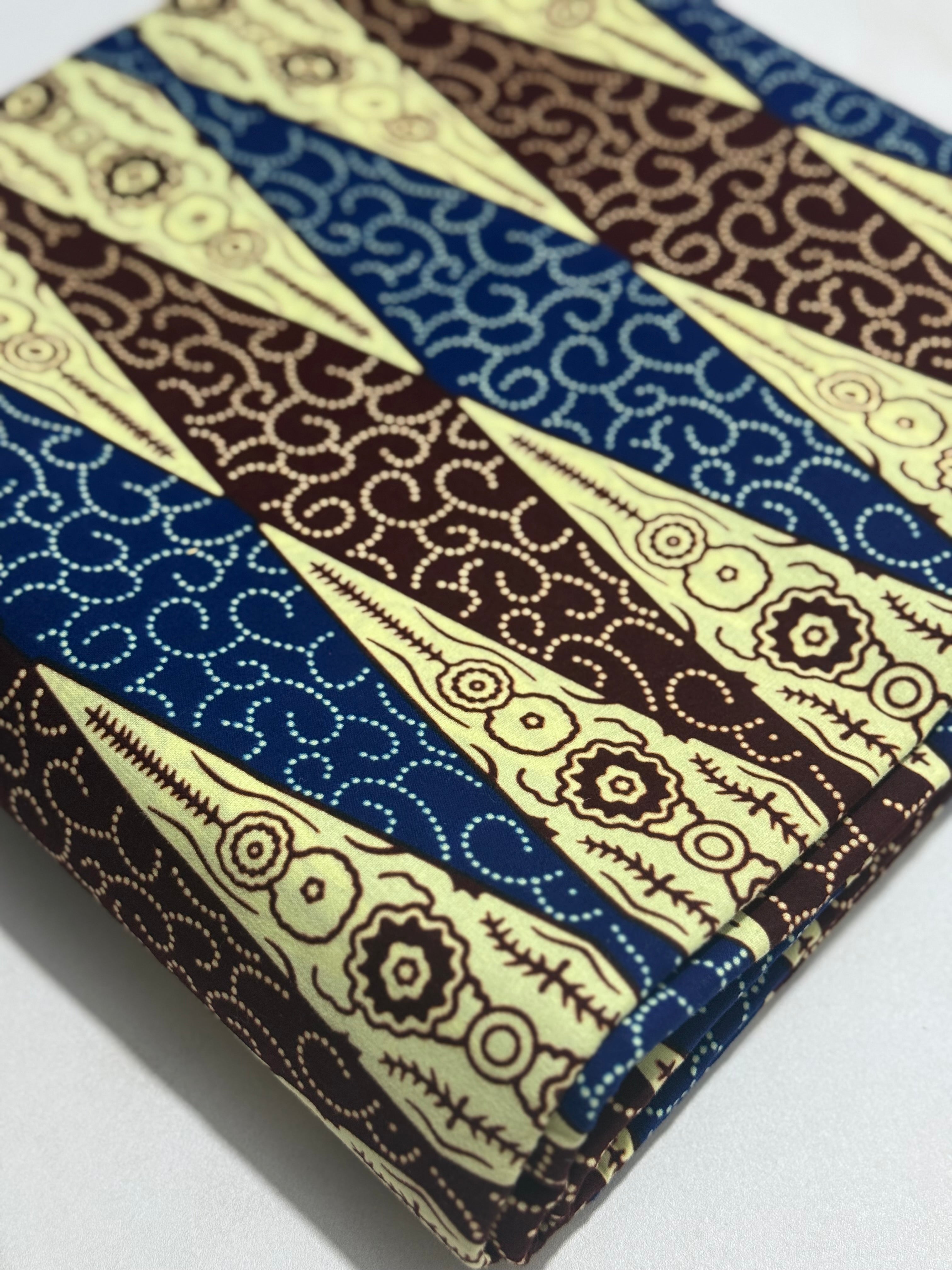 ABC Wax Print sold by the yard | 503701