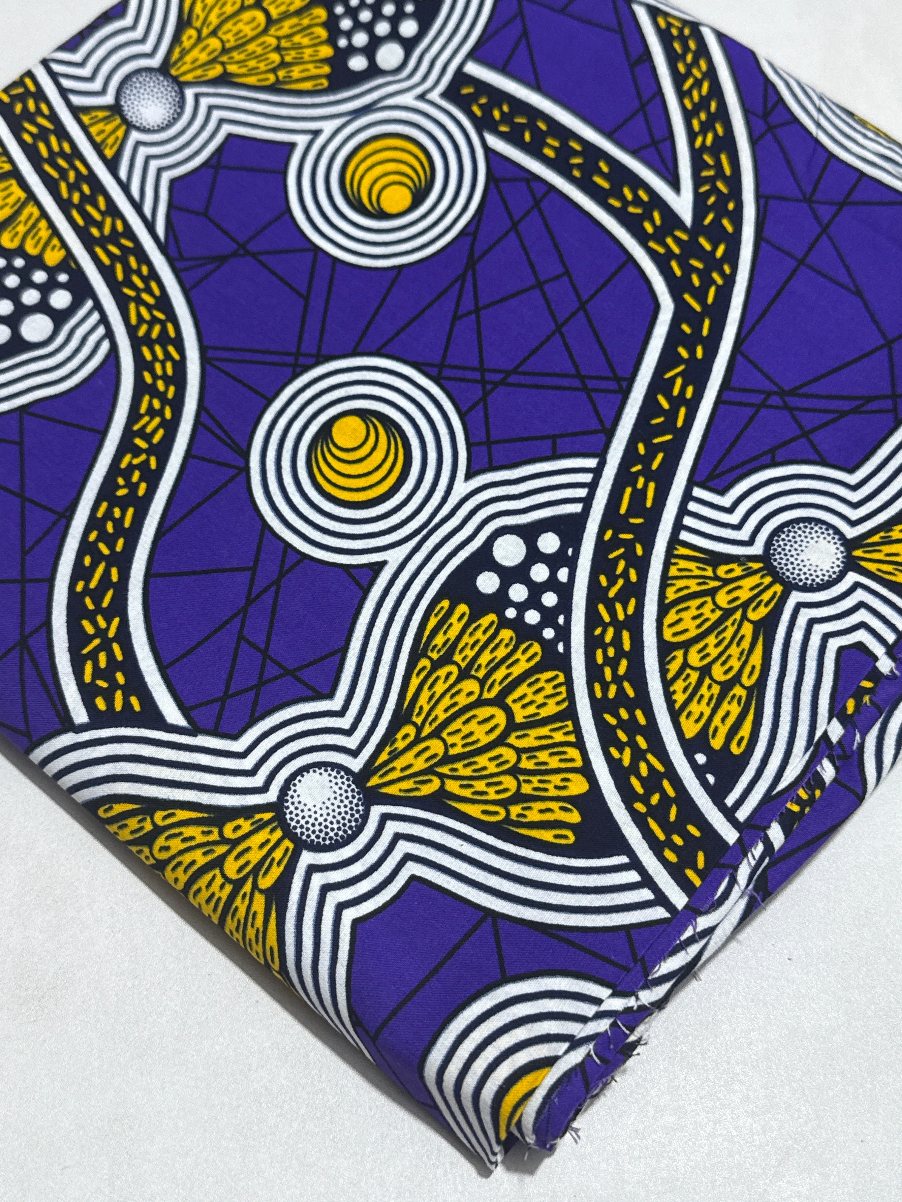 Guaranteed Block Prints  Super Avogan Wax | 3 yards