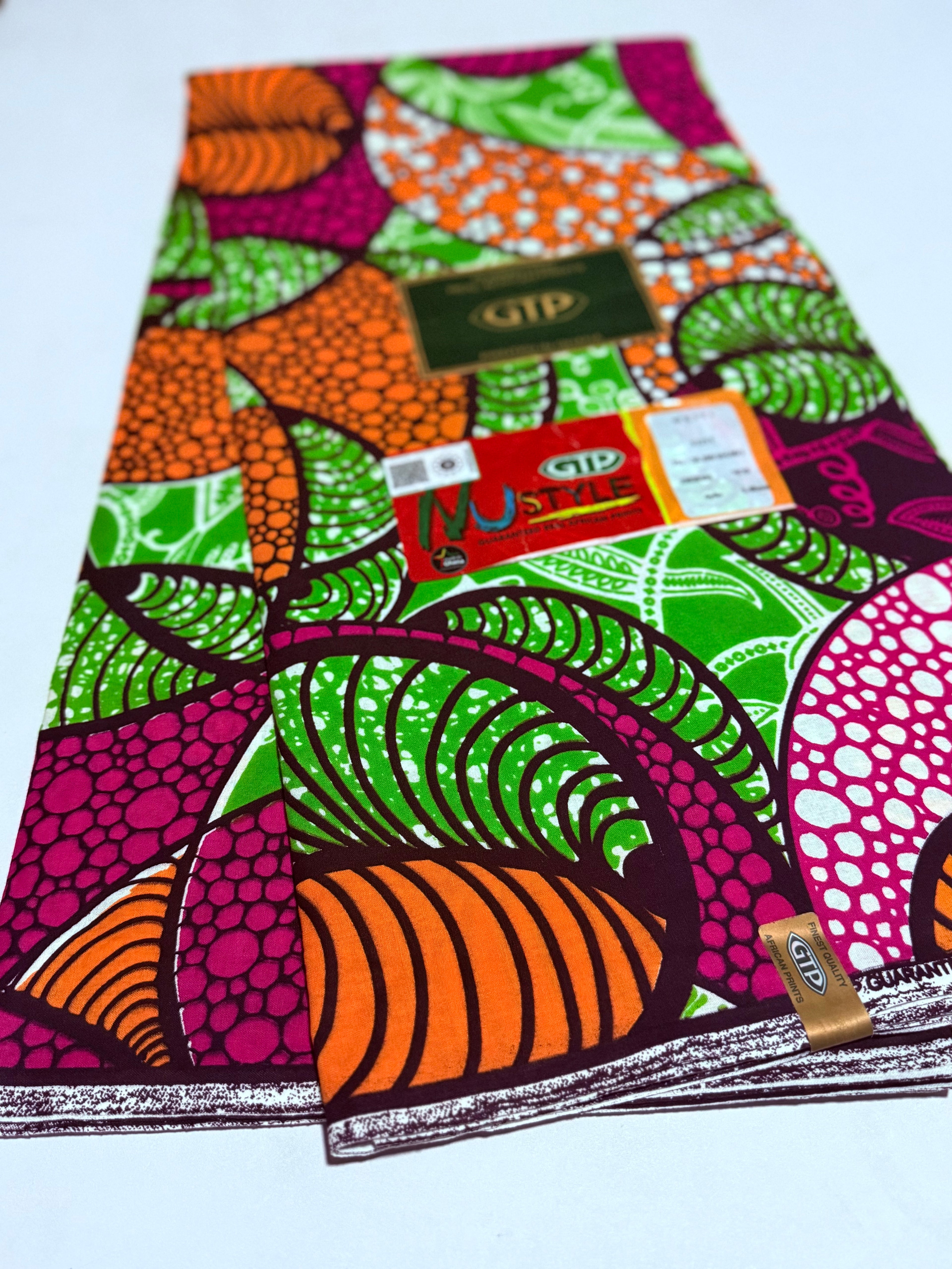 GTP Nustyle | Guaranteed Real African Prints – 6 Yards