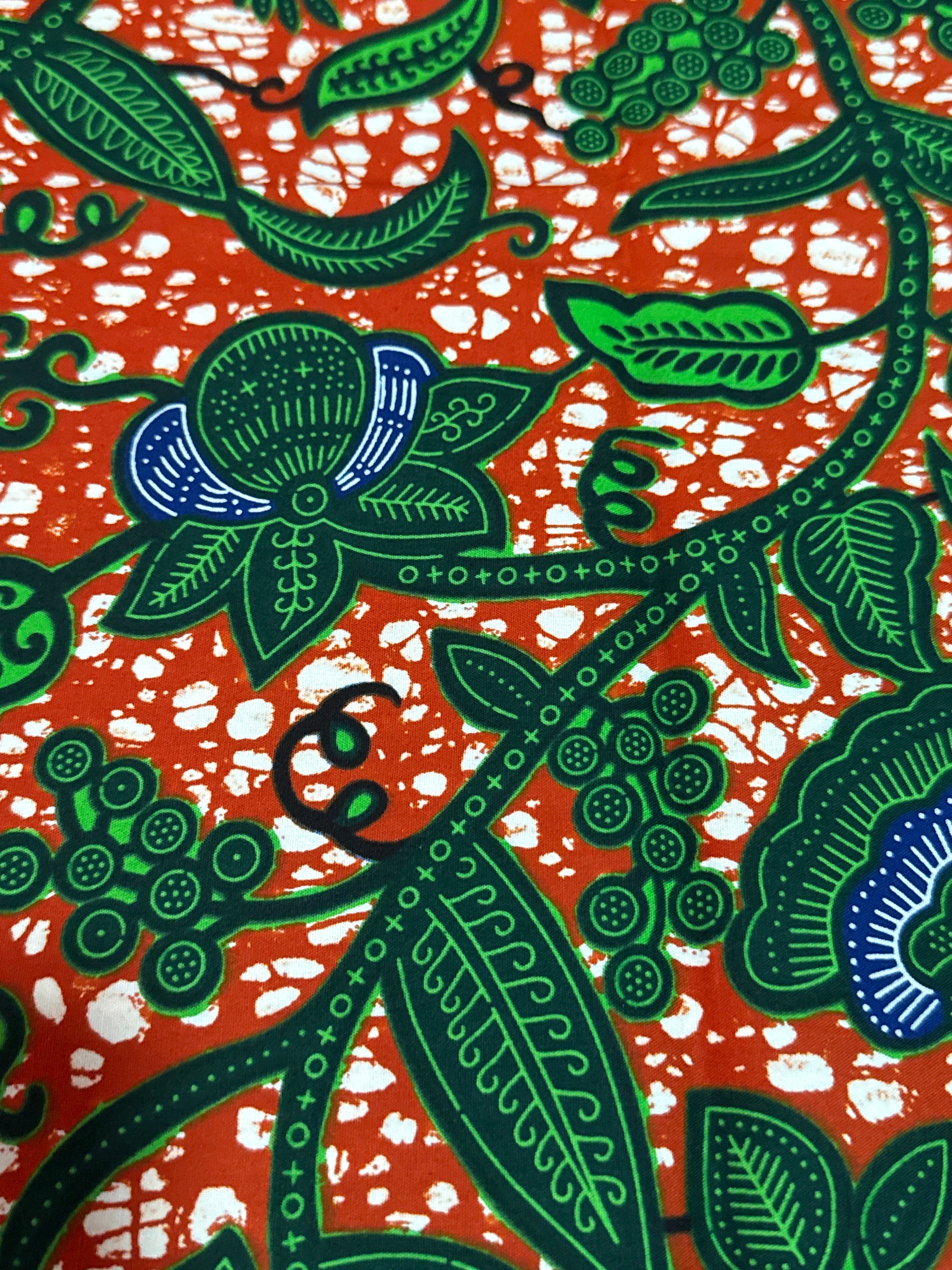 African Print Fabric sold by the yard | Chiganvy Wax