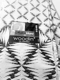 Woodin Fabric | Noir et Blanc – 100% Cotton sold by the yard
