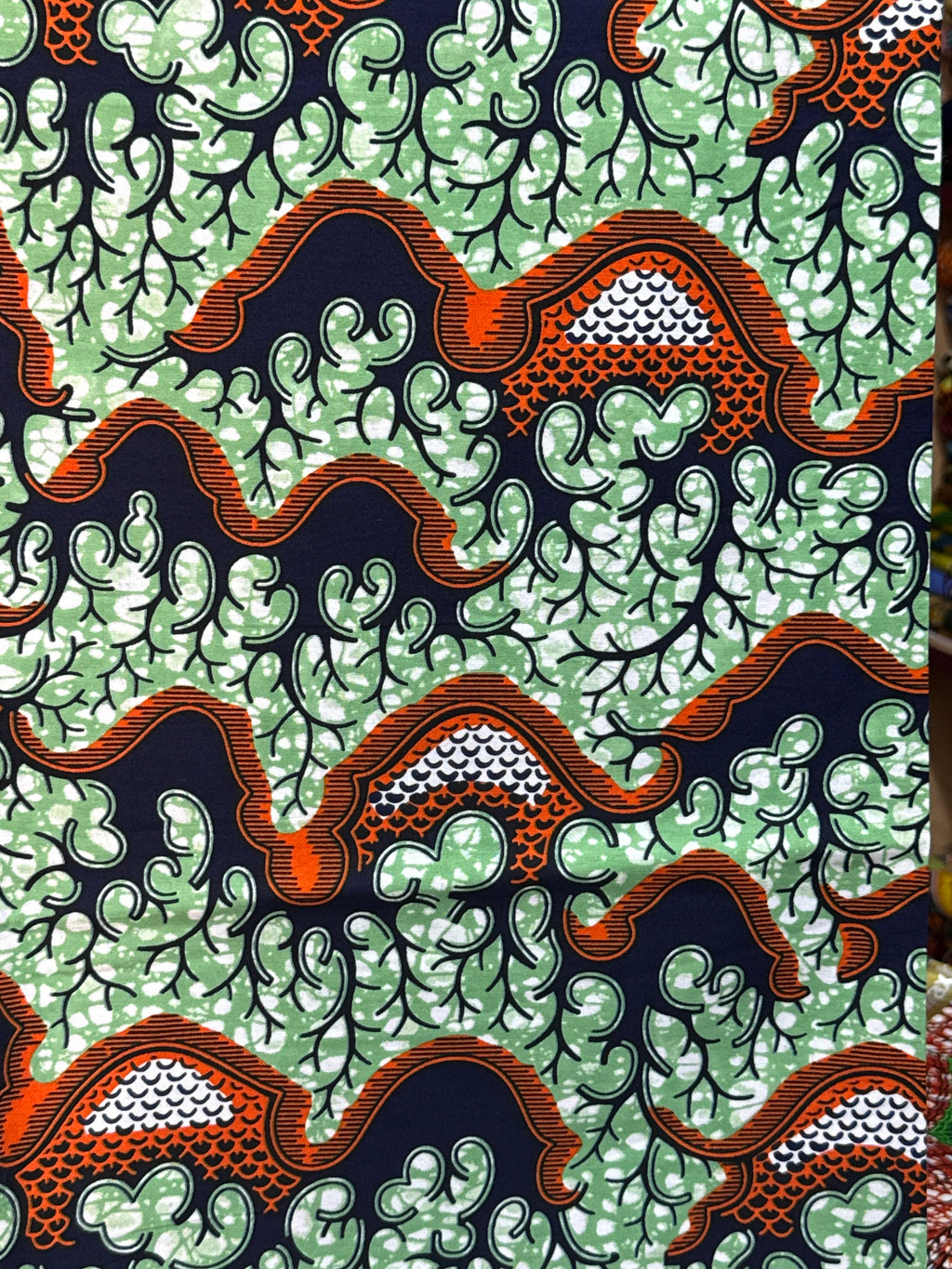 Avogan Wax Block Print | A113331 - 3 yards