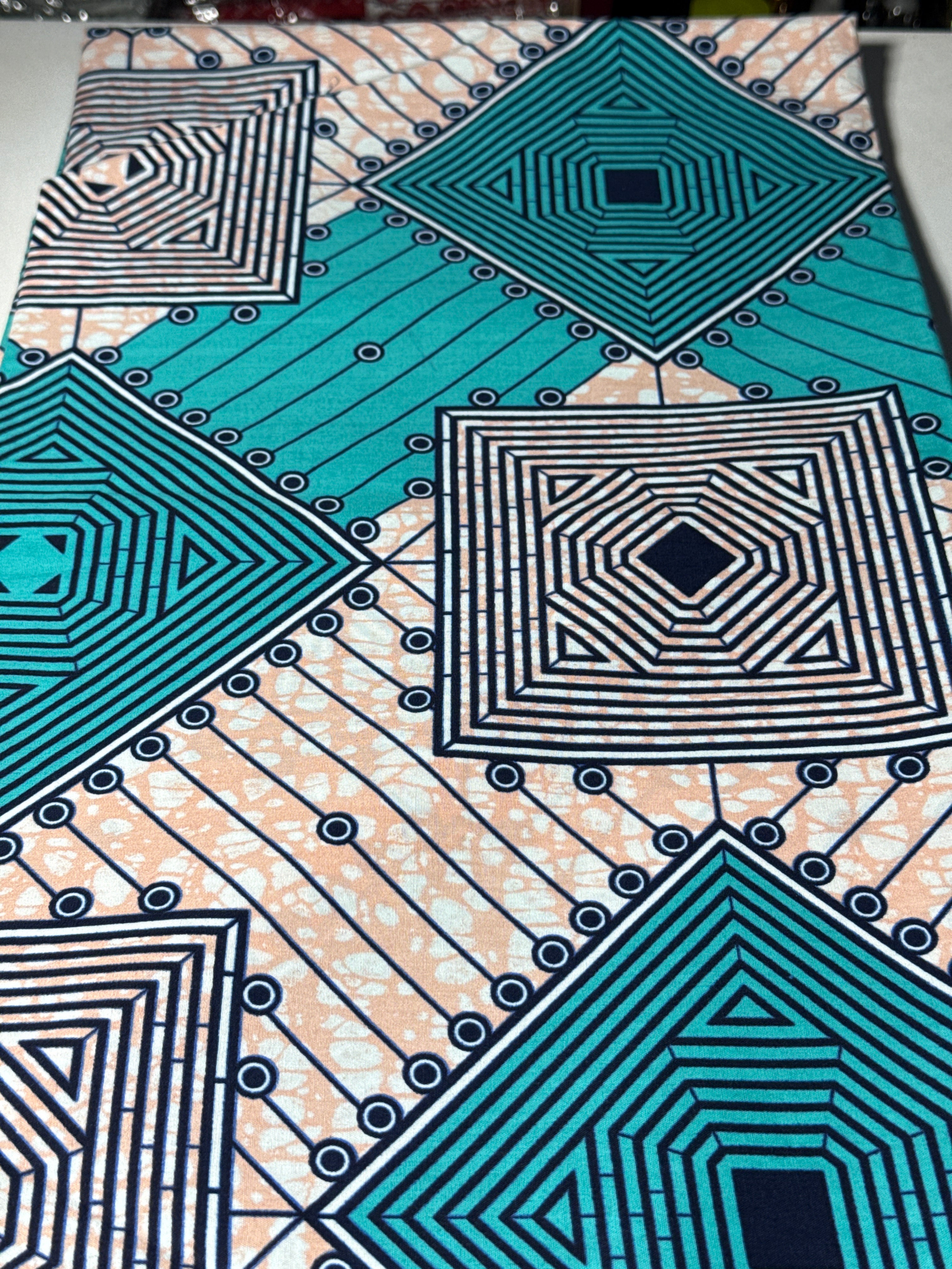 Wax Block Prints Hitarget Premium | 2624904 - 3 Yards