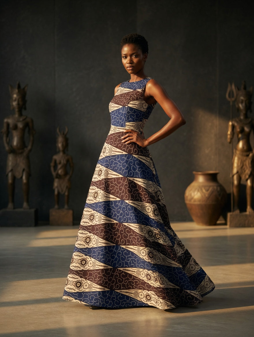ABC Wax Print sold by the yard | 503701