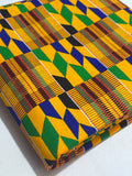 Wax Block Print sold by the yard