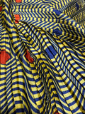 Pleated Premium Printed Silk & Chiffon Fabrics Set