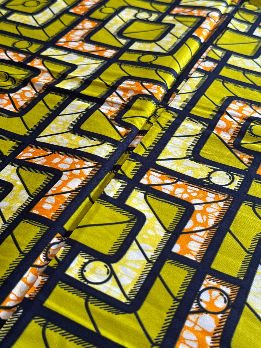 Super Chiganvy Wax Fabric sold by the yard | M8049006