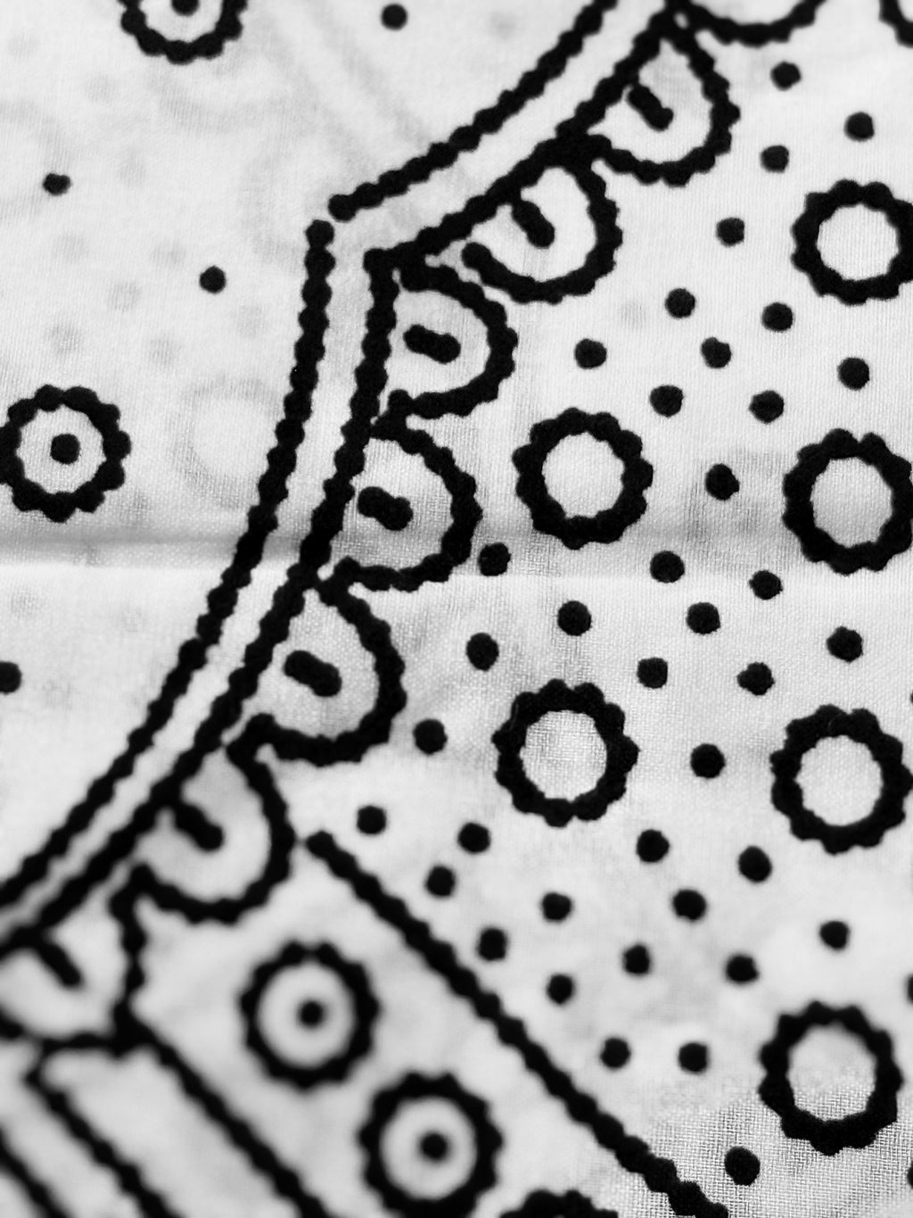 Printex Black & White Fabric | sold by the yard