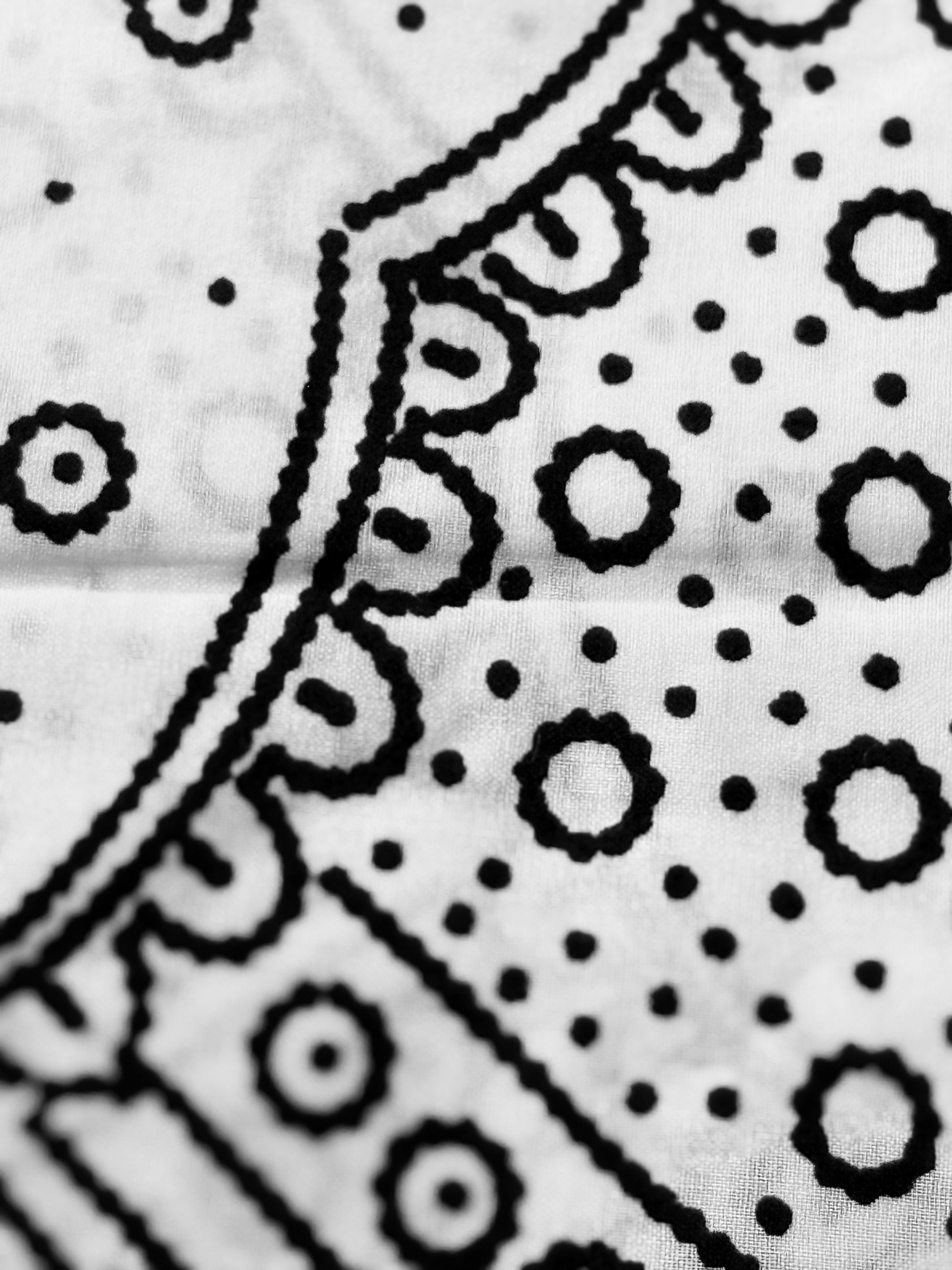 Printex Black & White Fabric | sold by the yard
