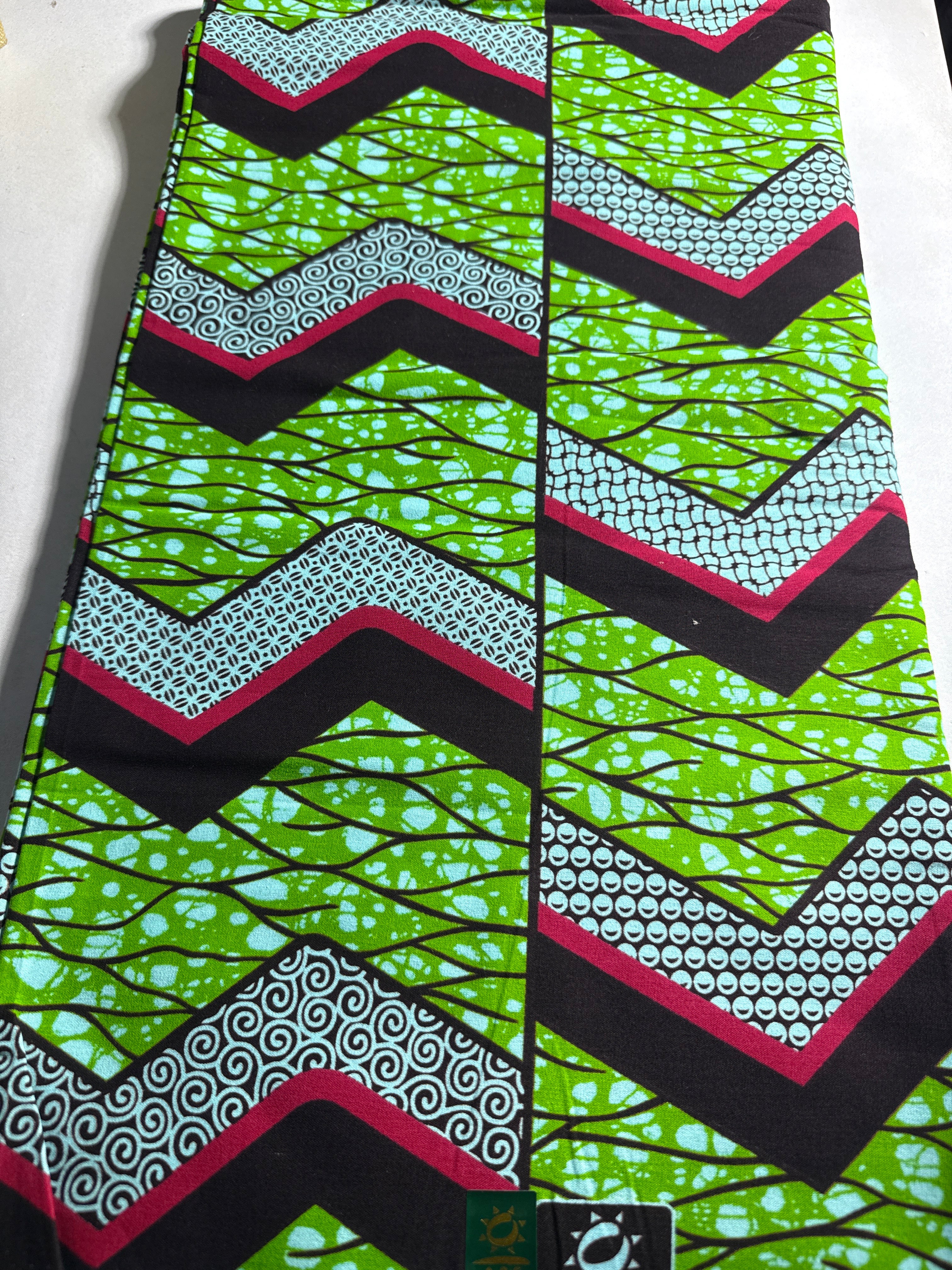 ABC Wax Print - 6 Yards | 503815