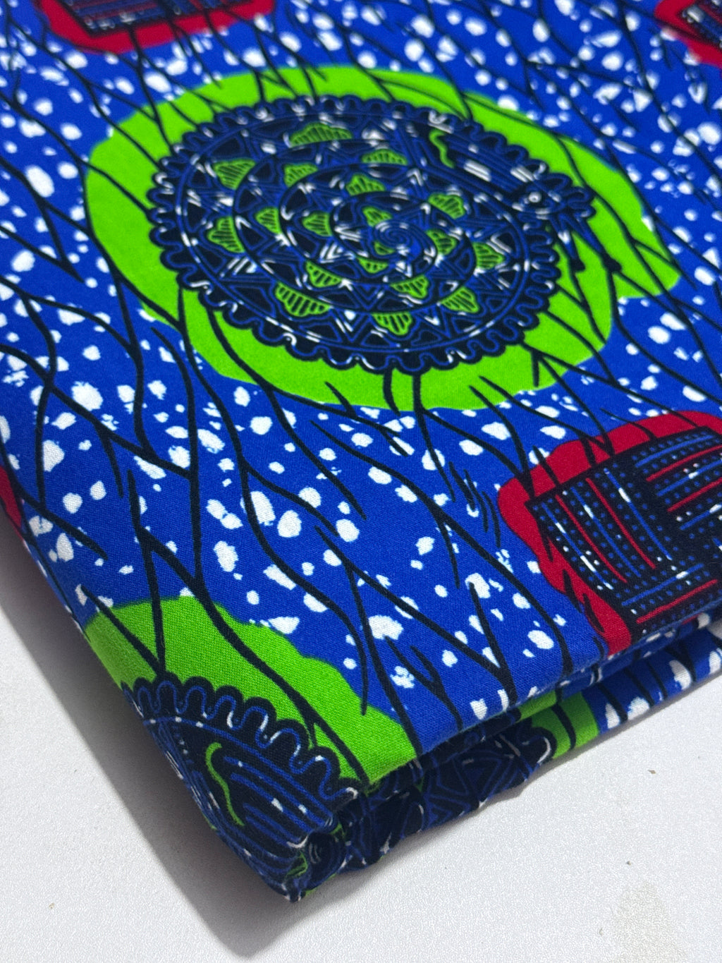 ABC Wax Print sold by the yard | 503712