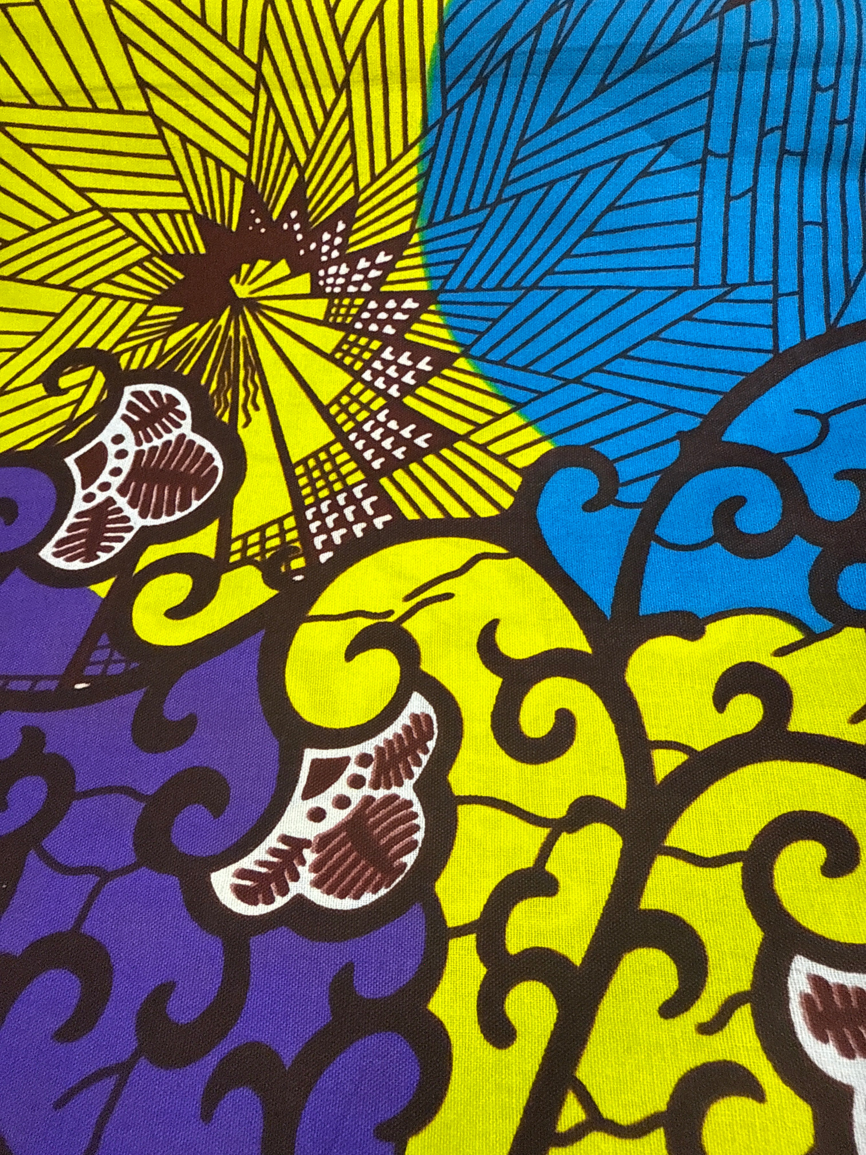 Hollandais Wax Block Print | 092438