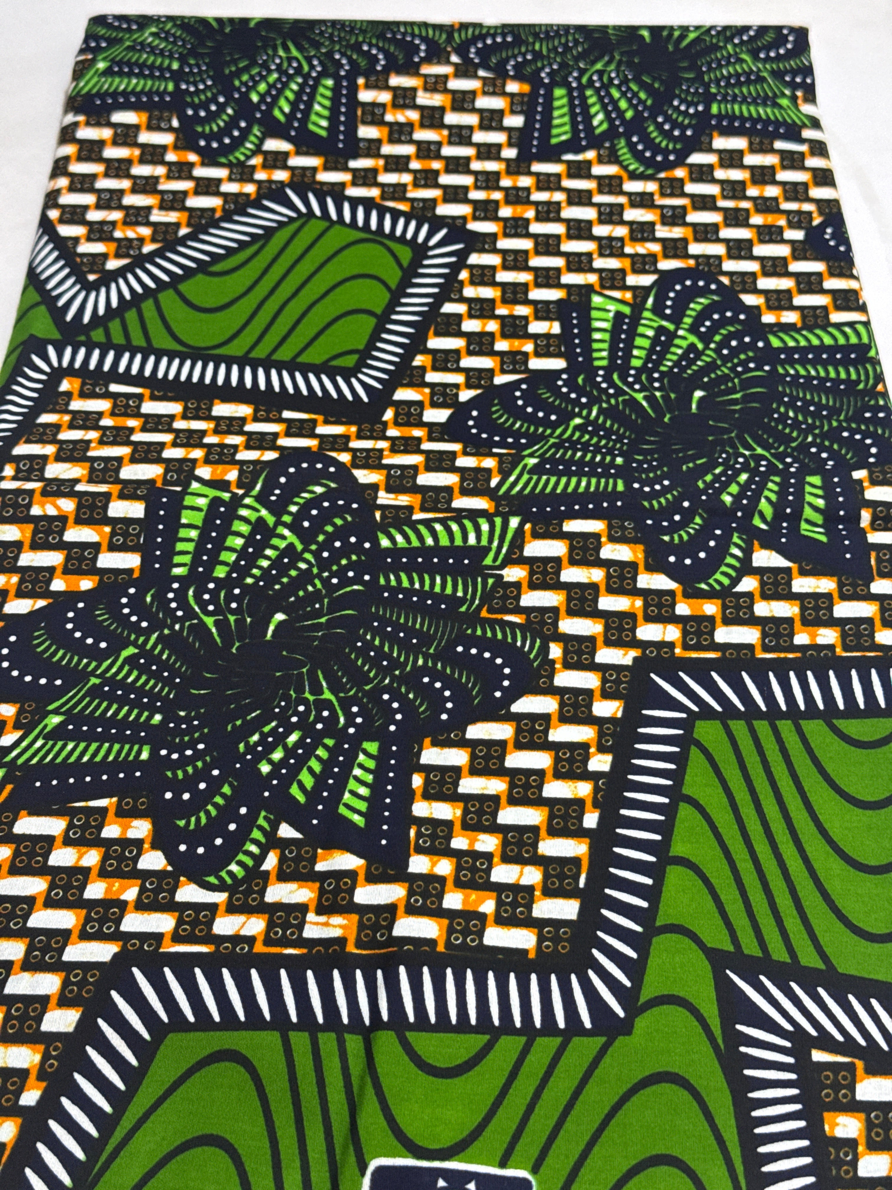 ABC Wax Print - 6 Yards | 1920616