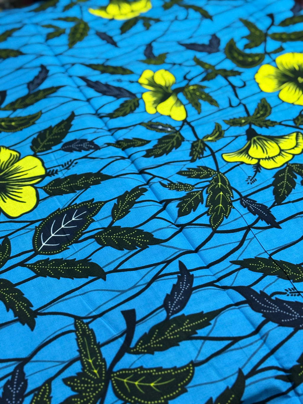Wax Block Print sold by the yard | 81805