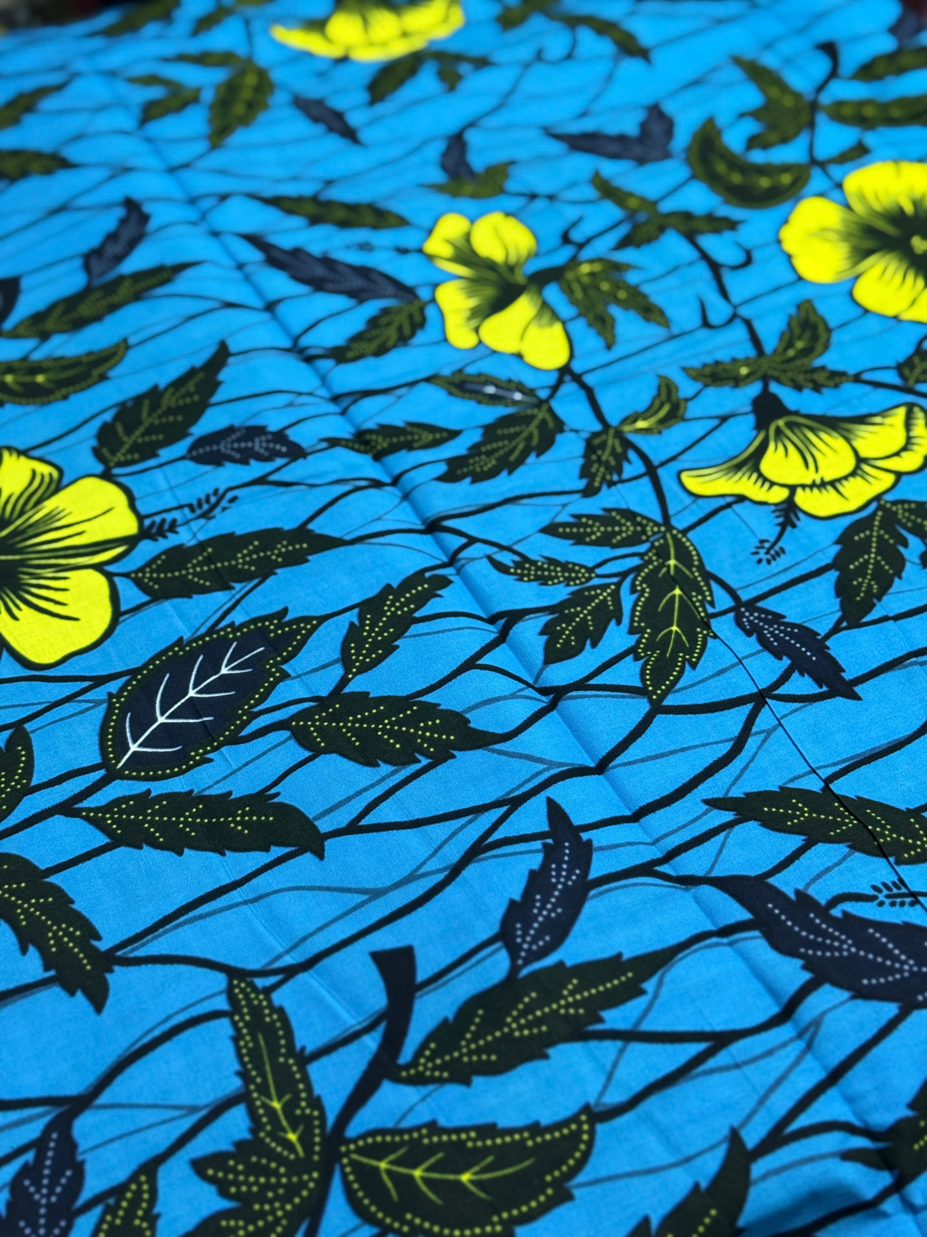 Wax Block Print sold by the yard | 81805
