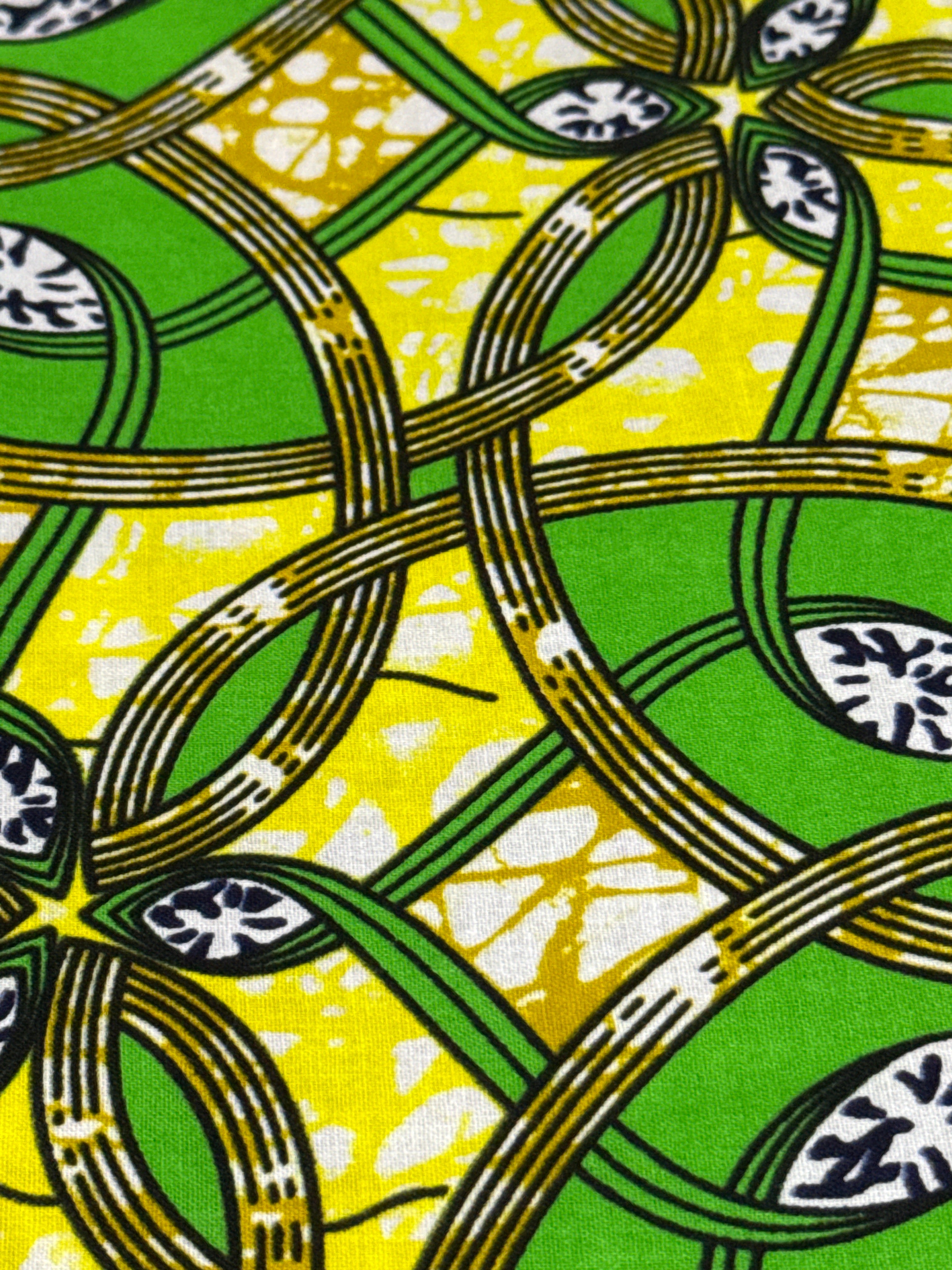 African Print Fabric sold by the yard | Super Collection Wax
