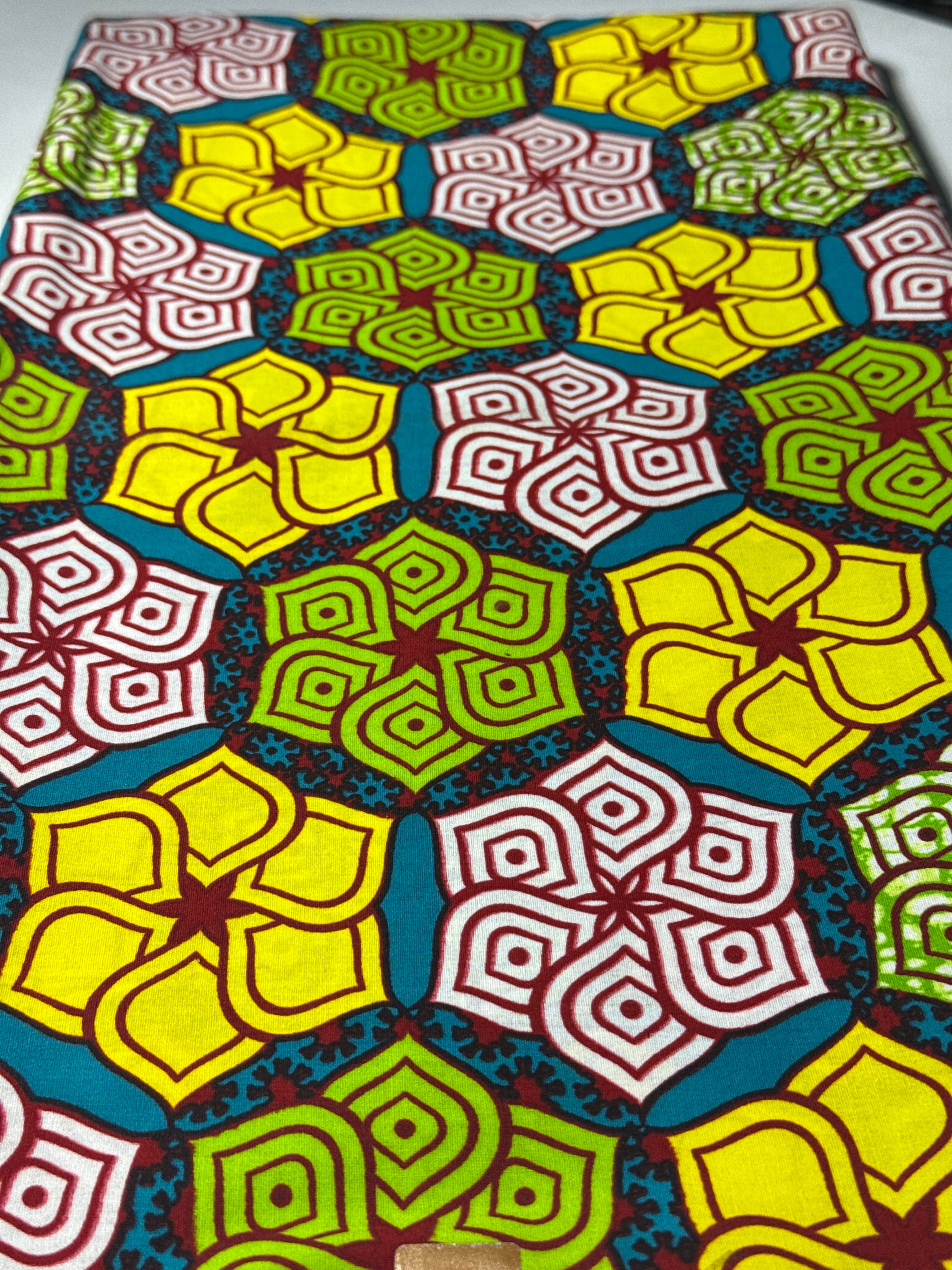 Wax Block Prints Hitarget | 2855117 - sold by the yard