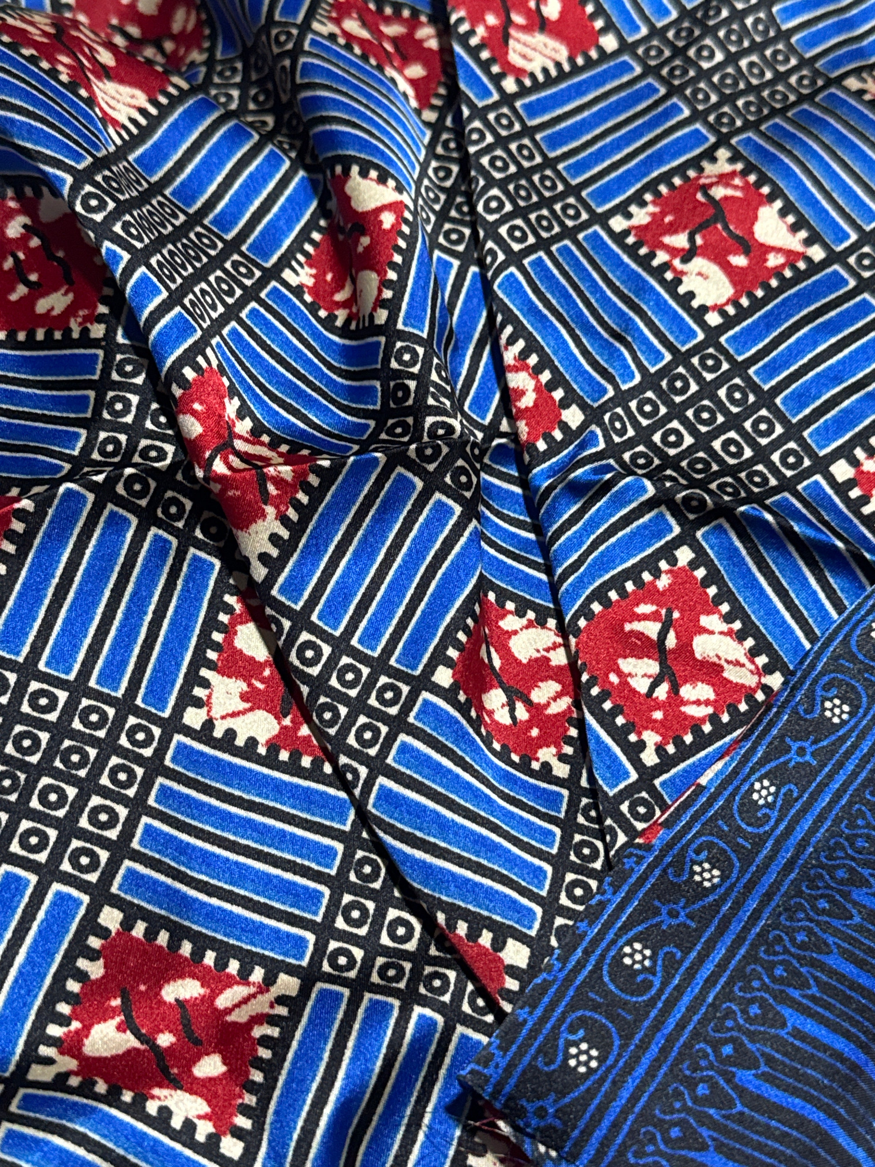 Premium Ankara Satin & Chiffon Combo