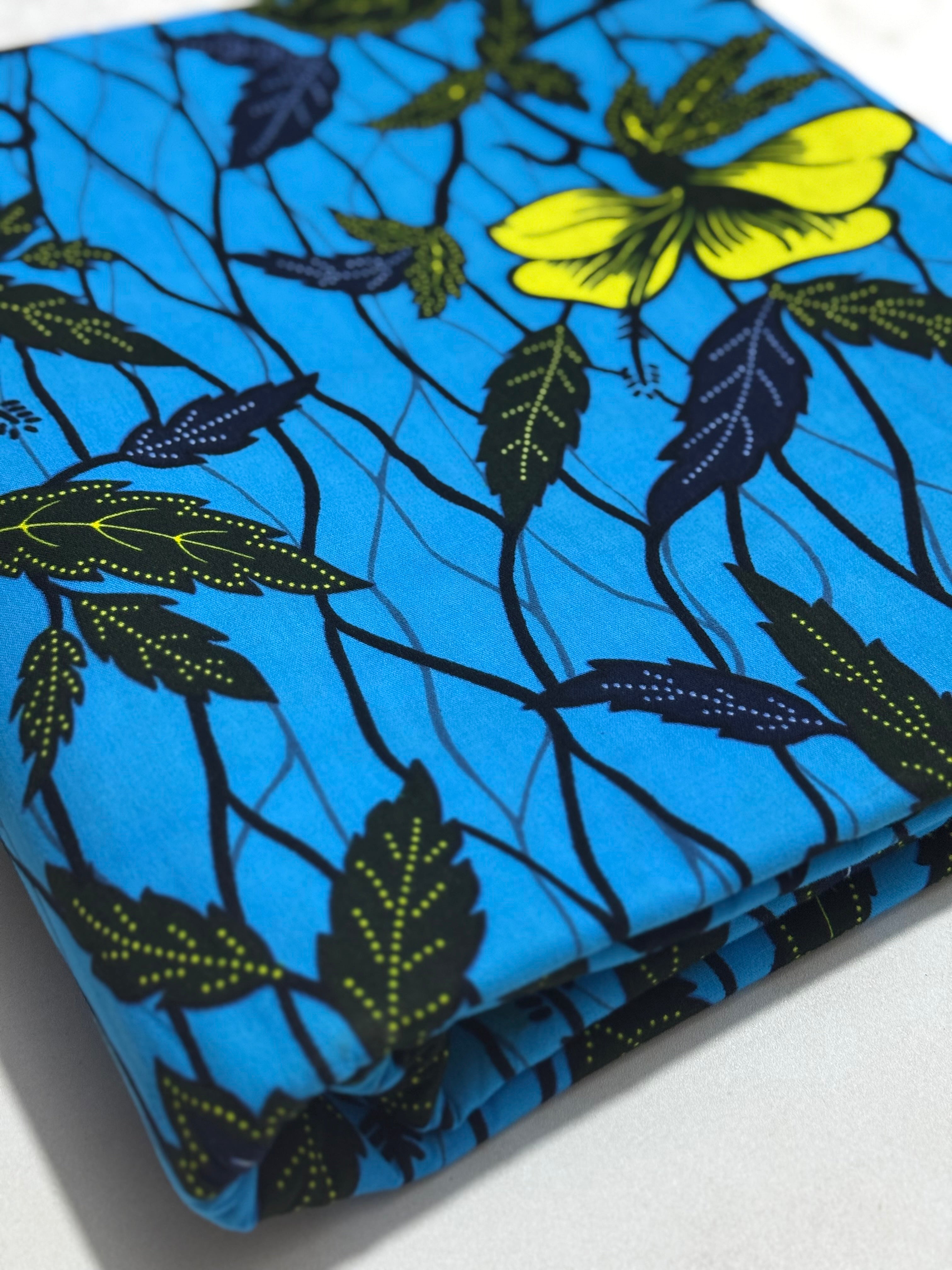 Wax Block Print sold by the yard | 81805