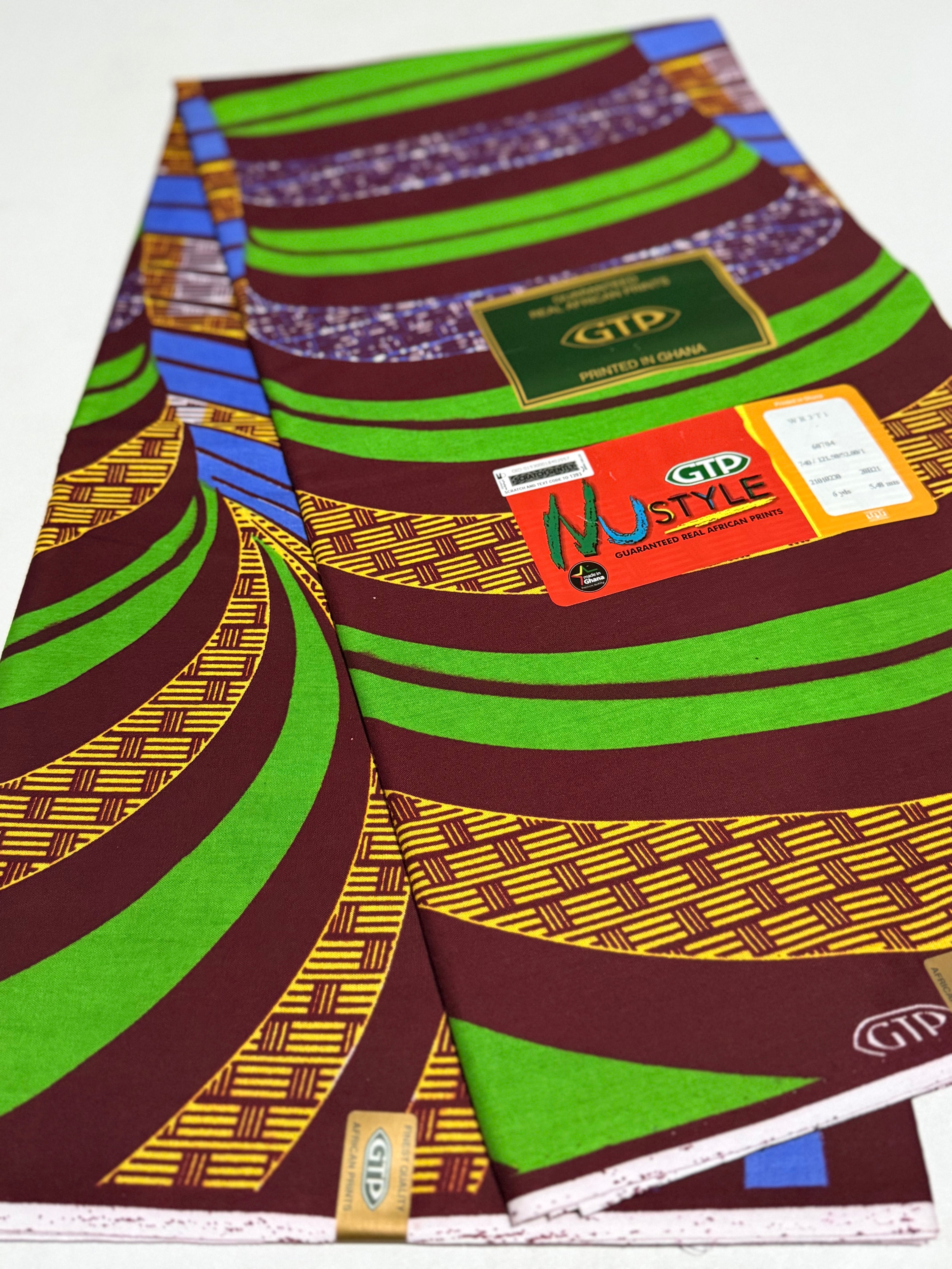 GTP Nustyle | Guaranteed Real African Prints – 6 Yards