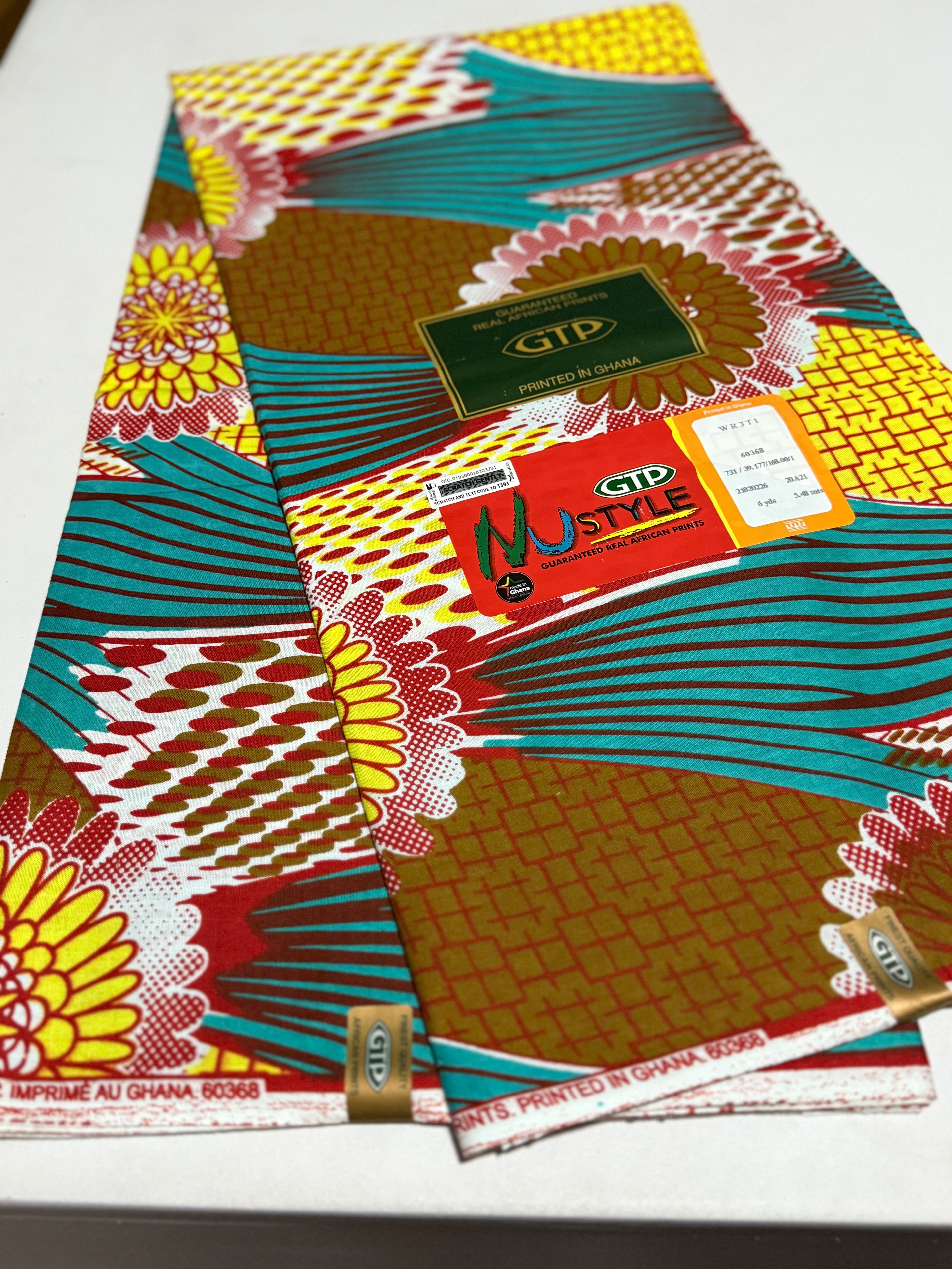 GTP Nustyle | Guaranteed Real African Prints – 6 Yards