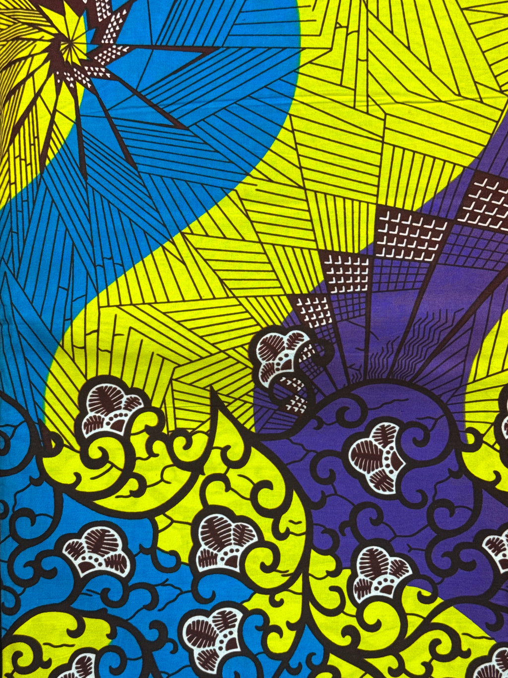 Hollandais Wax Block Print | 092438