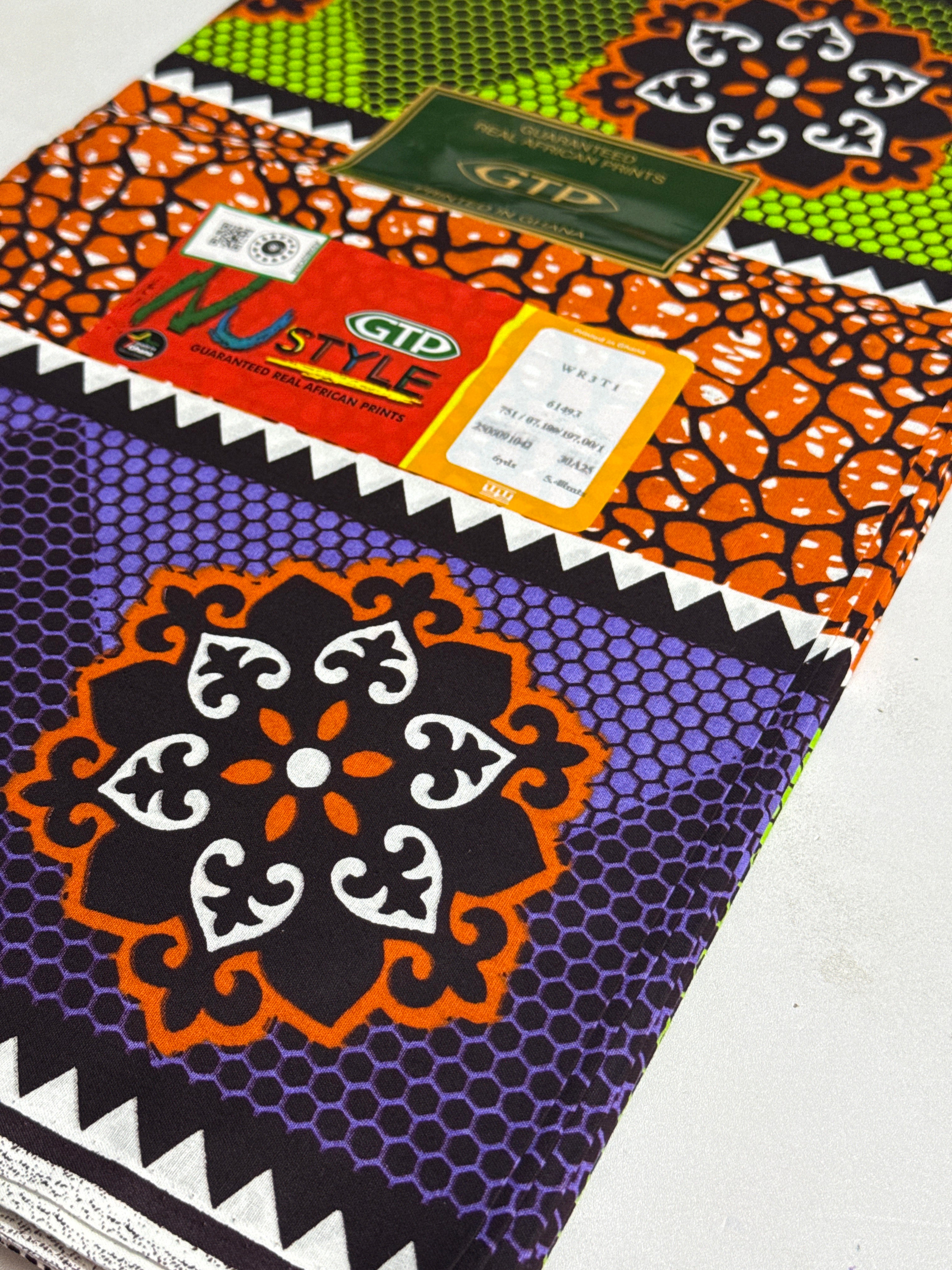 GTP Nustyle | Guaranteed Real African Prints – 6 Yards (61493)