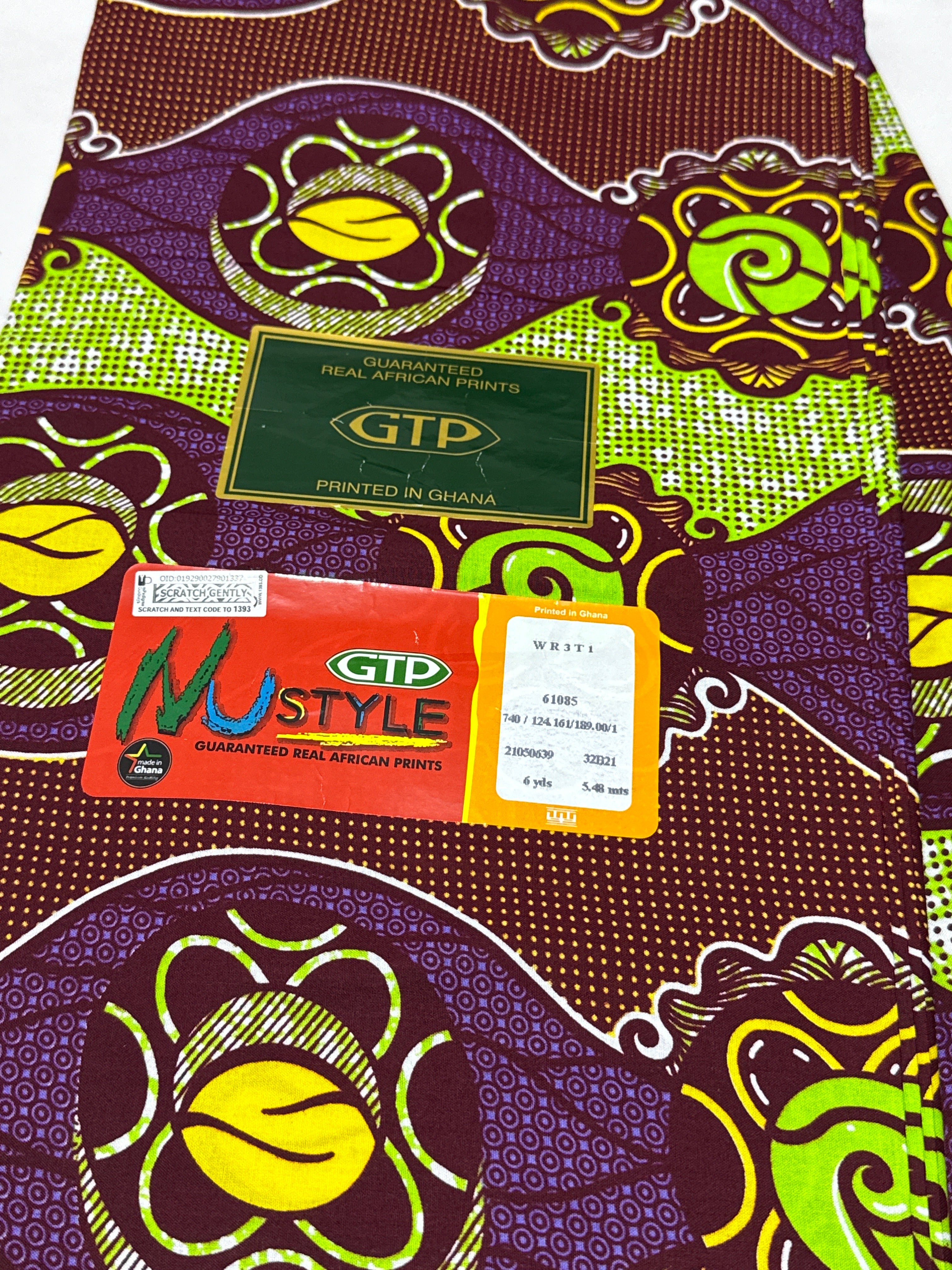 GTP Nustyle | Guaranteed Real African Prints – 6 Yards
