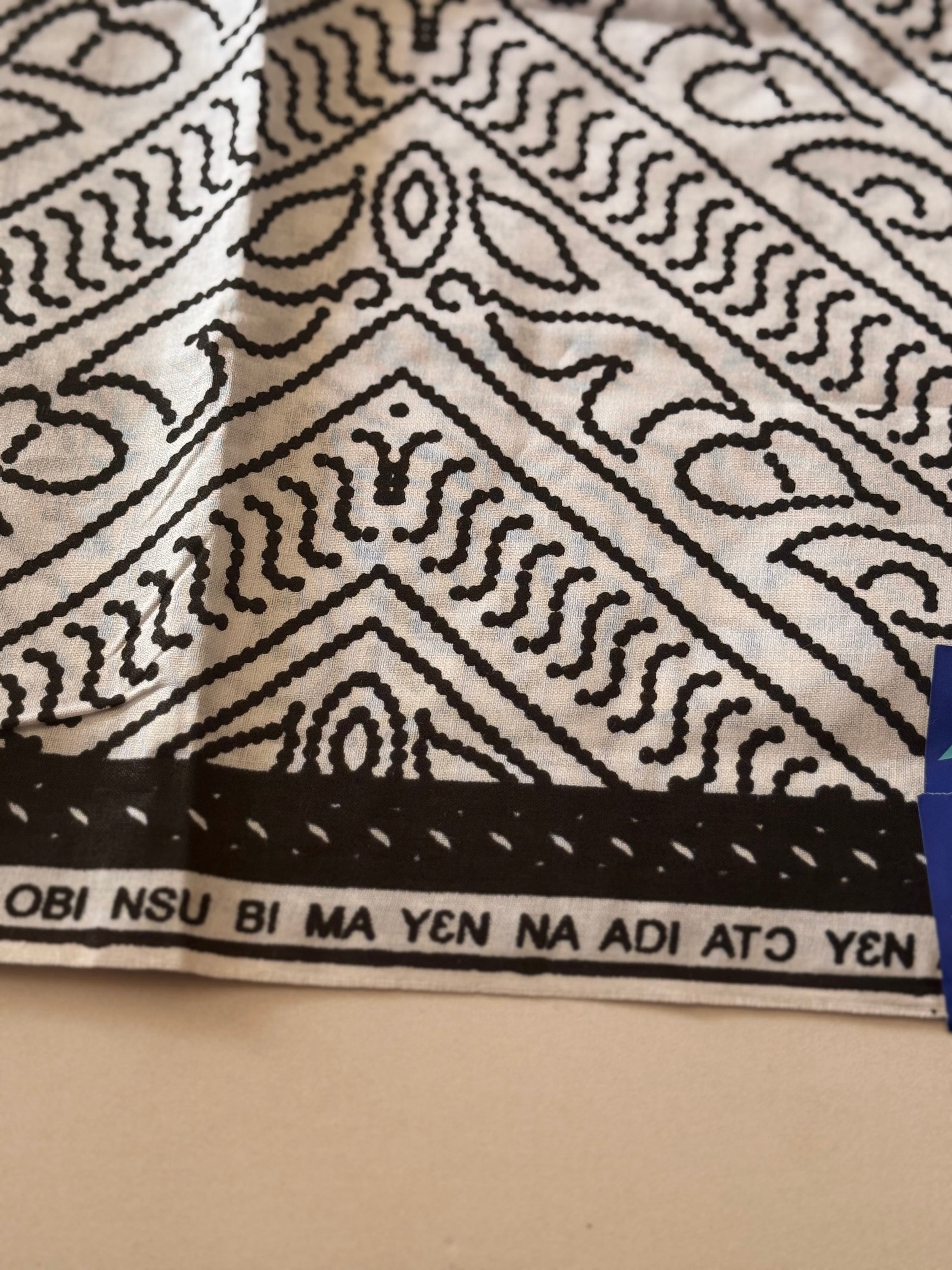 Printex Black & White Fabric | sold by the yard