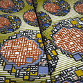 Mini Maxi by Woodin fabric with colorful mixed motifs