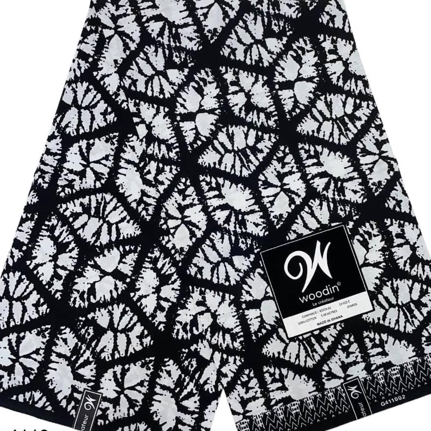 Le Noir 100% Cotton | Woodin Fabric sold by the yard