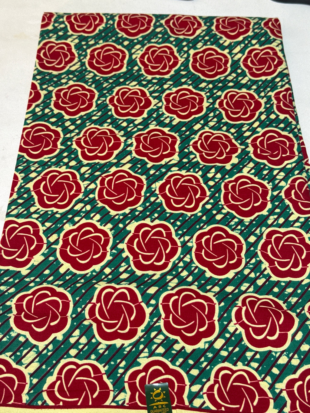 ABC Wax Print sold by the yard | 501510