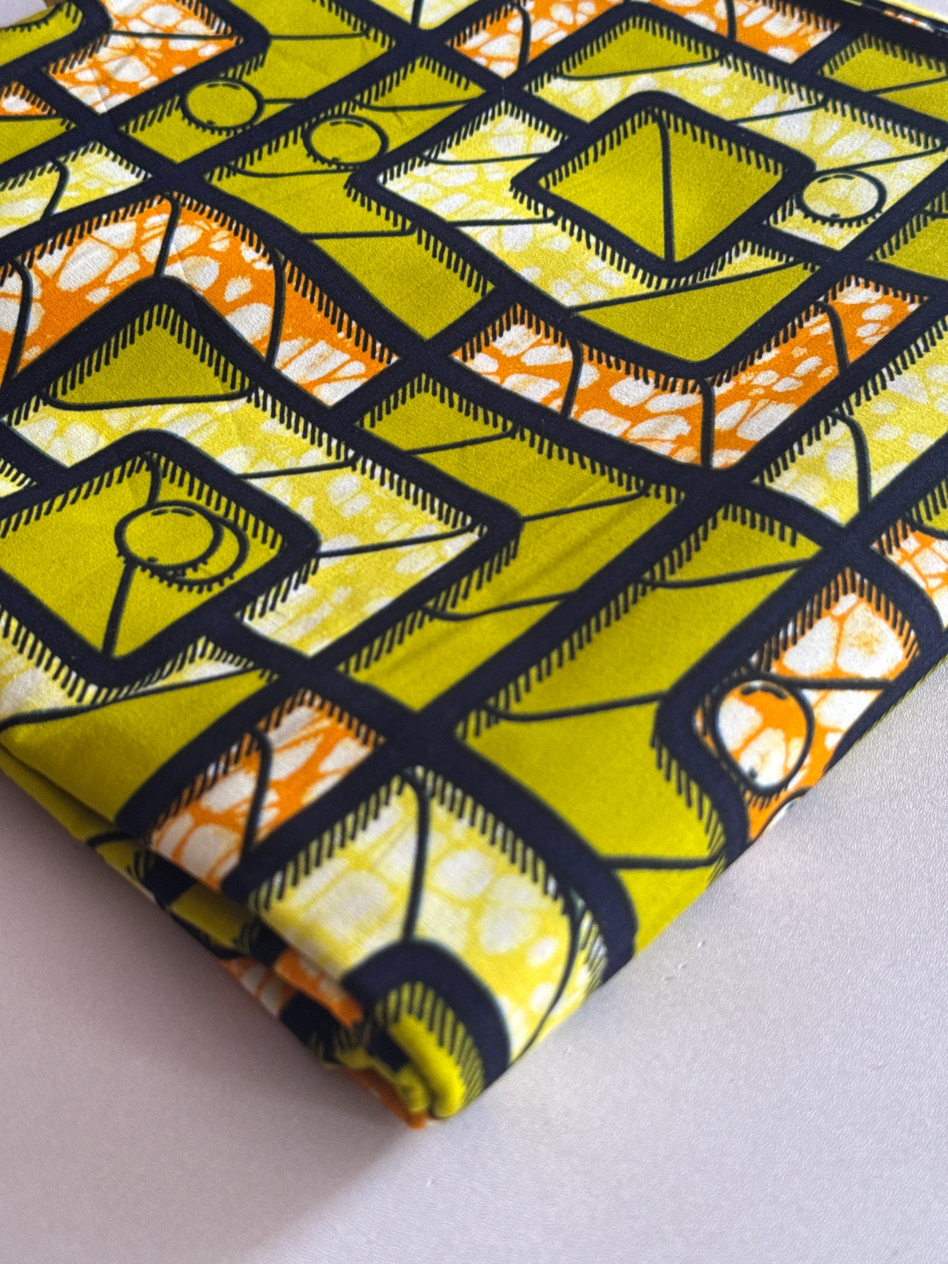 Super Chiganvy Wax Fabric sold by the yard | M8049006