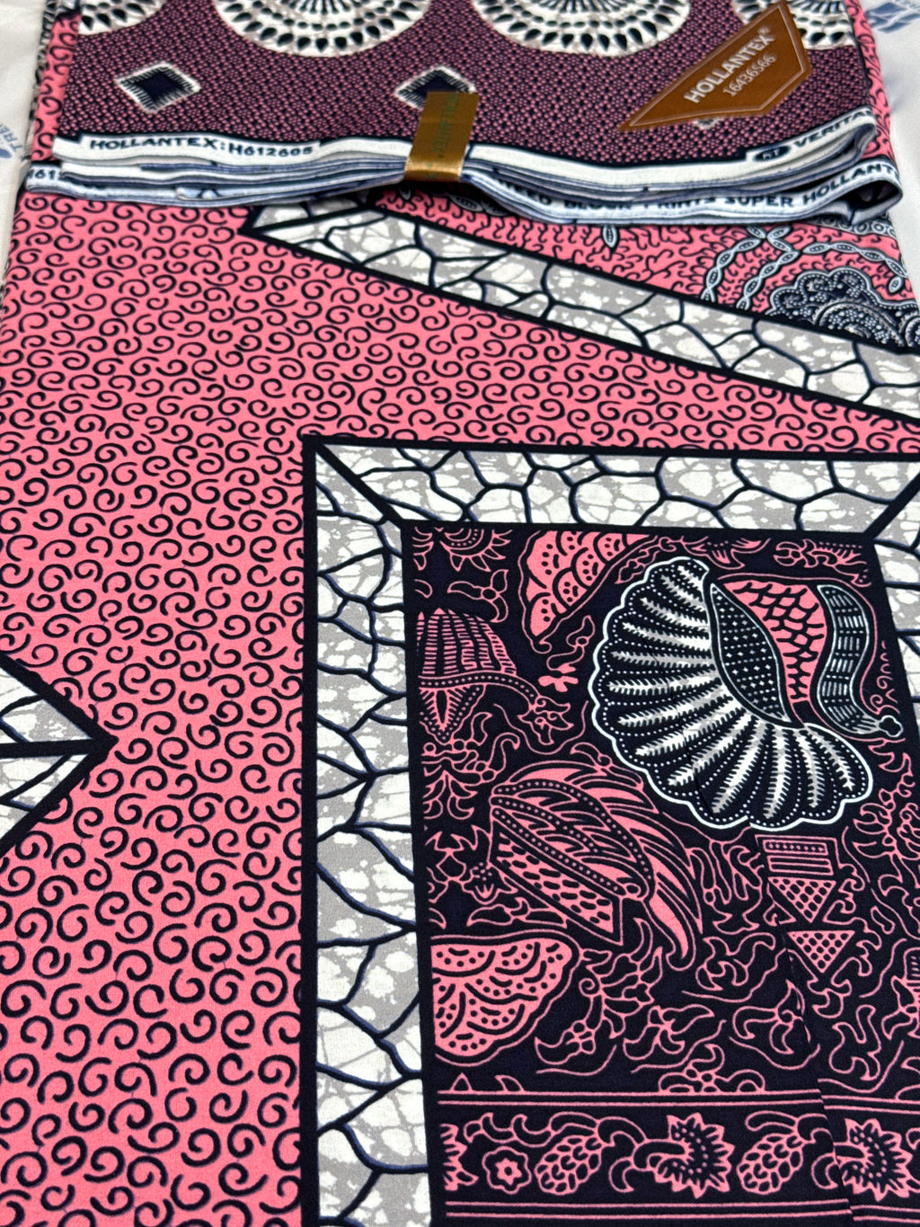 Hollantex African Print Fabric Combo – 6 Yards | 2 Prints (H612605) SFLTrends Fabrics