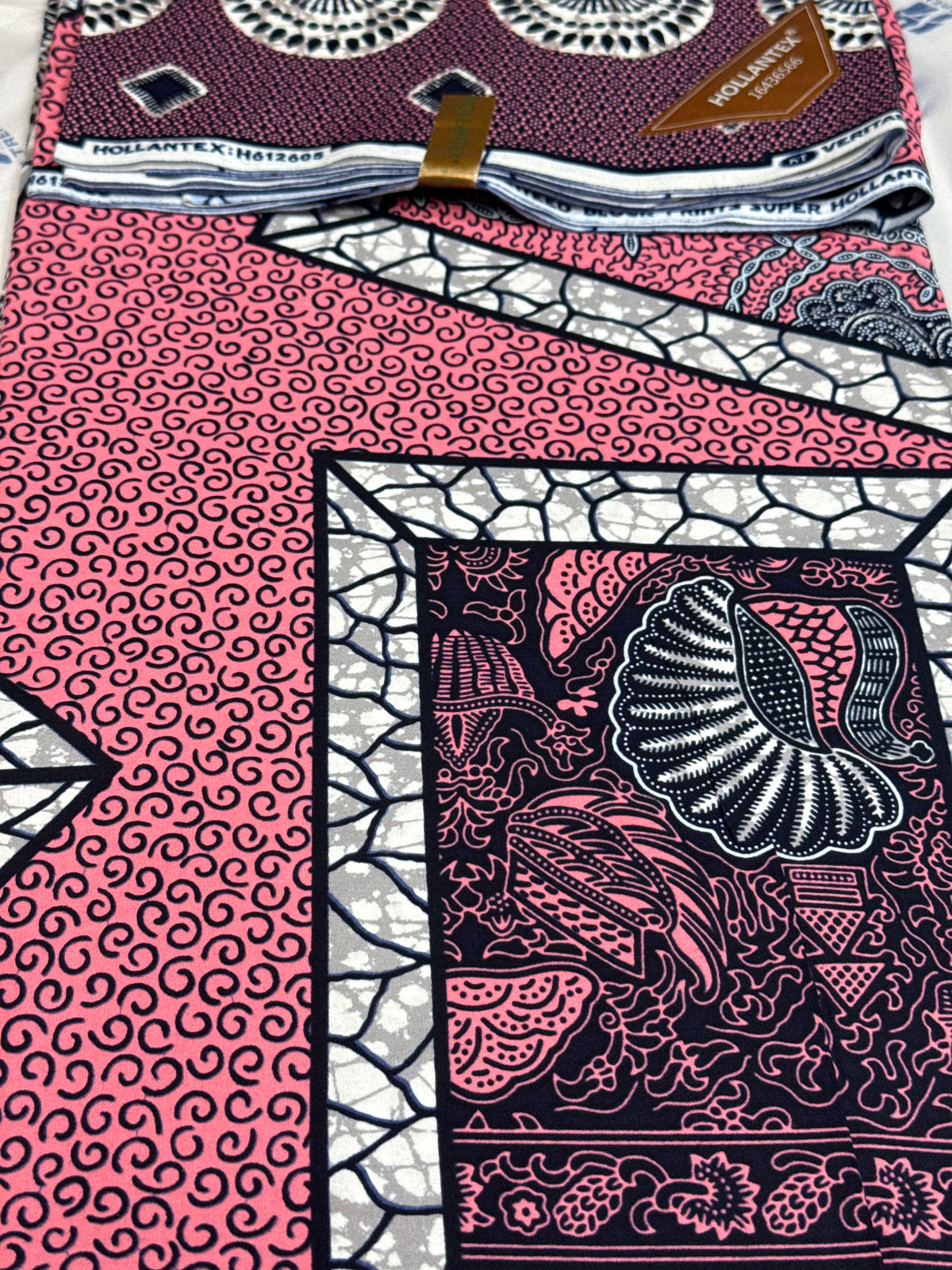 Hollantex African Print Fabric Combo – 6 Yards | 2 Prints (H612605) SFLTrends Fabrics