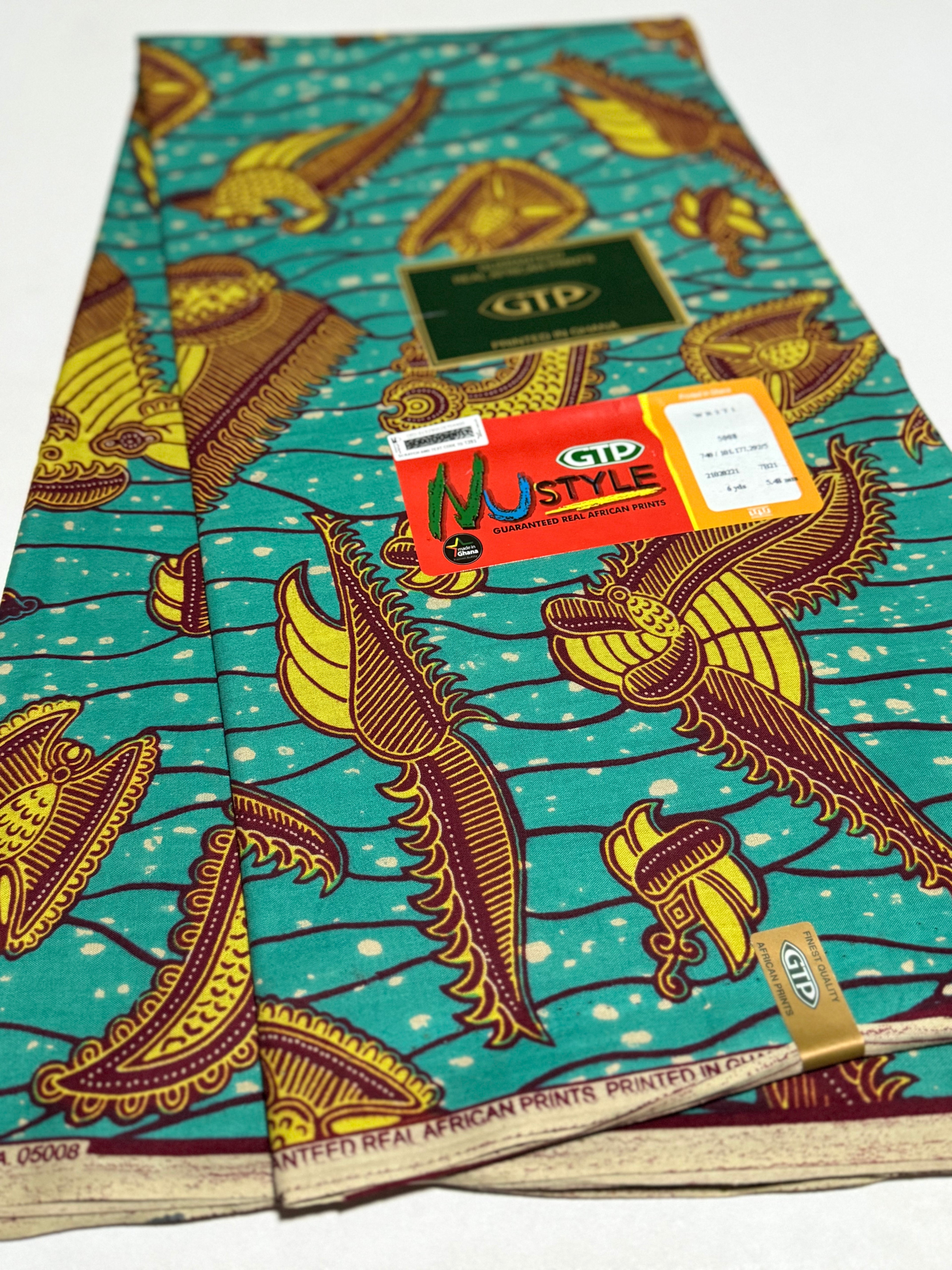 GTP Nustyle | Guaranteed Real African Prints – 6 Yards