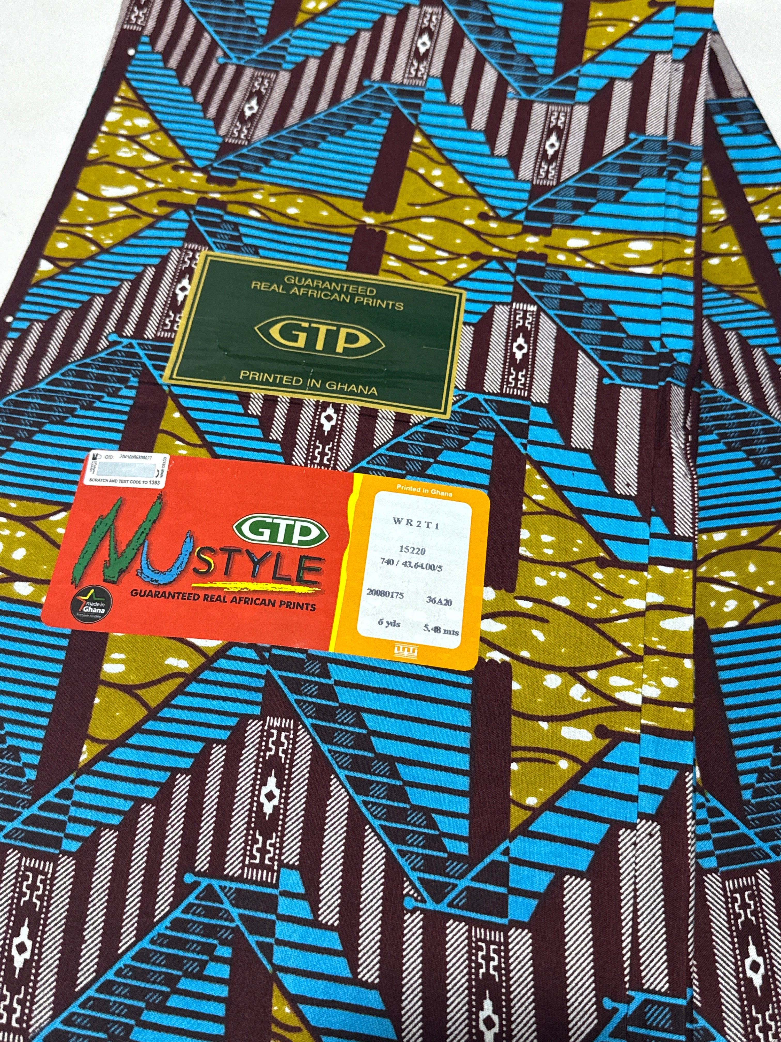 GTP Nustyle | Guaranteed Real African Prints – 6 Yards