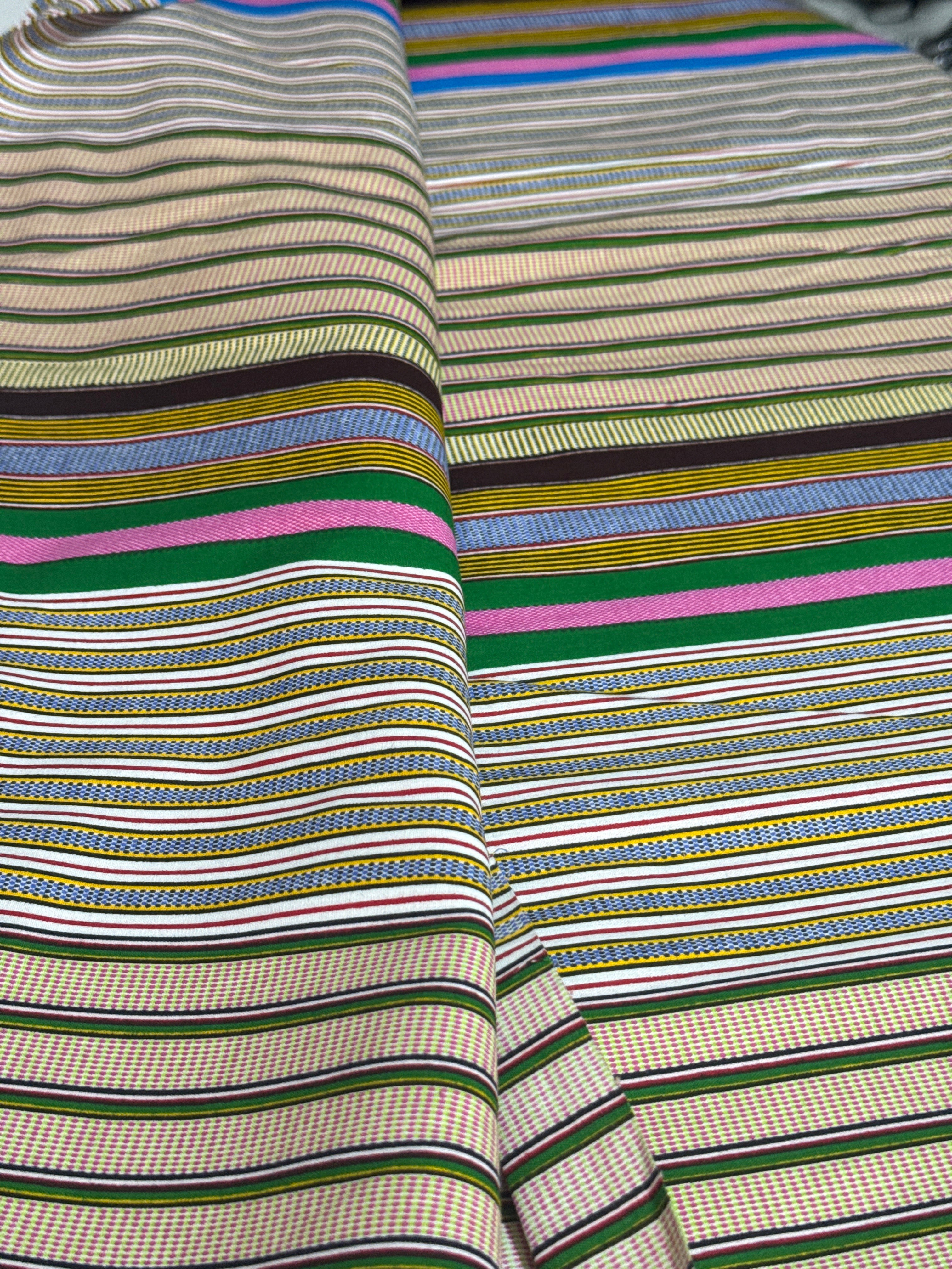 Kente Inspired Wax Print sold by the yard