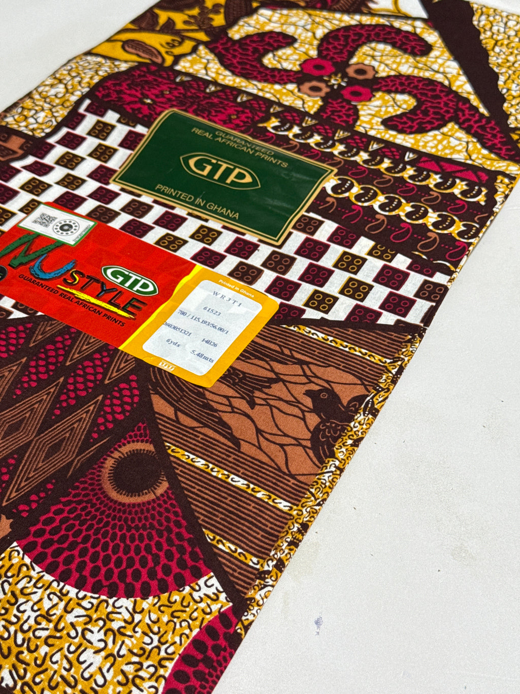GTP Nustyle | Guaranteed Real African Prints – 6 Yards (61523)