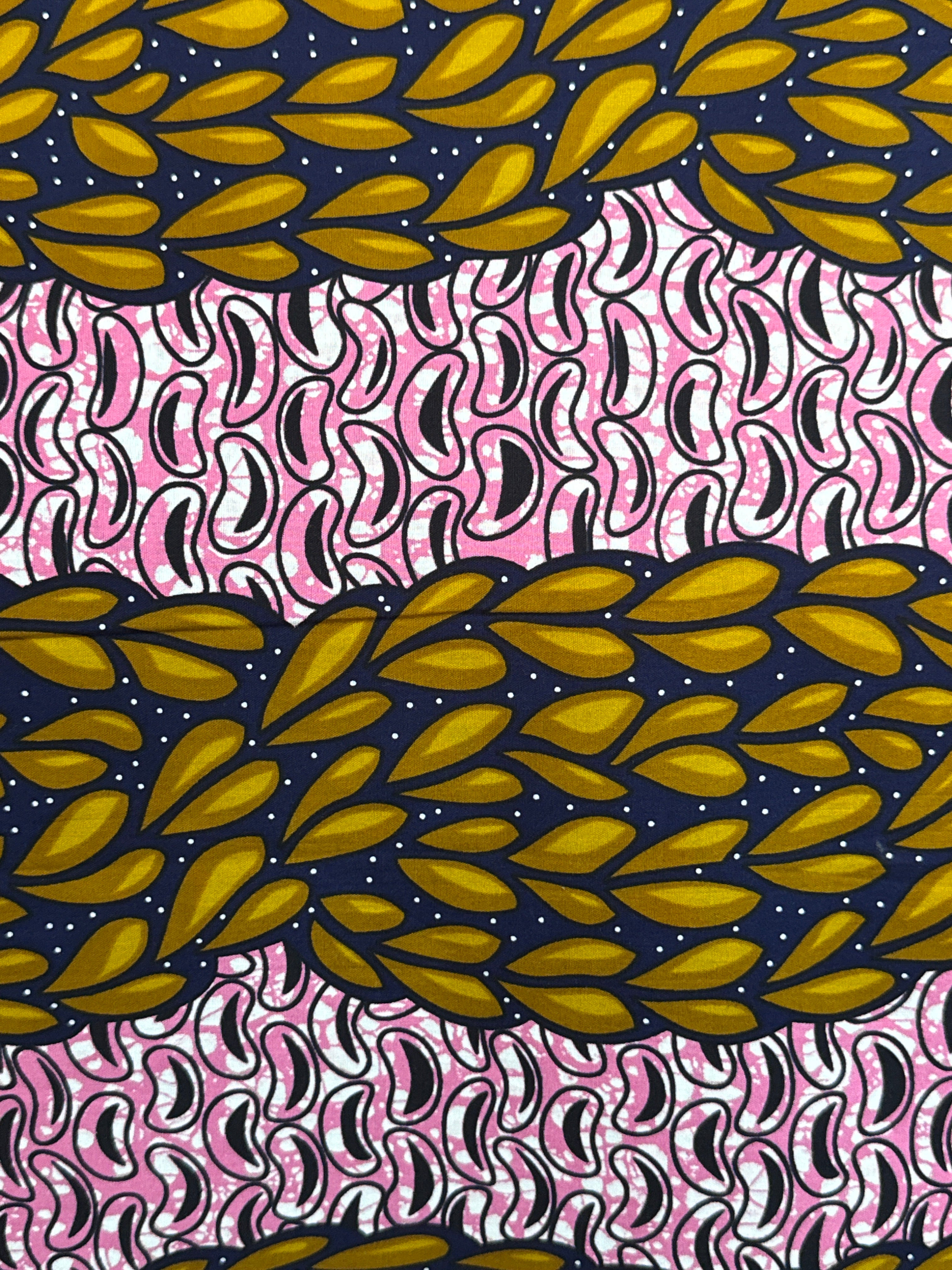 Guaranteed Block Prints | Super Avogan Wax sold by the yard