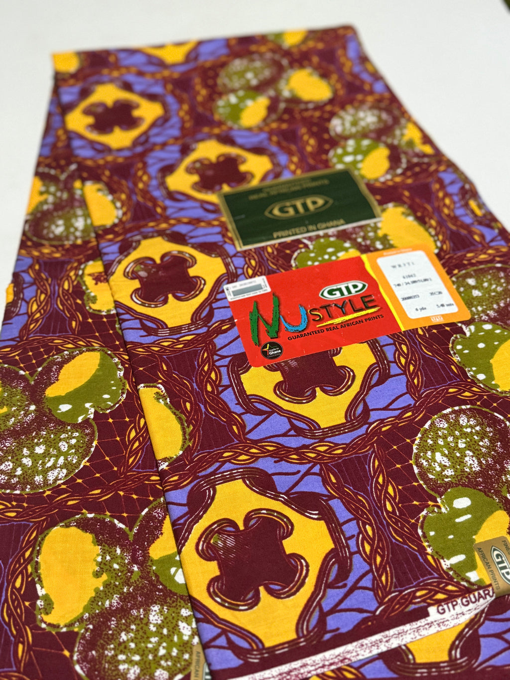 GTP Nustyle | Guaranteed Real African Prints – 6 Yards