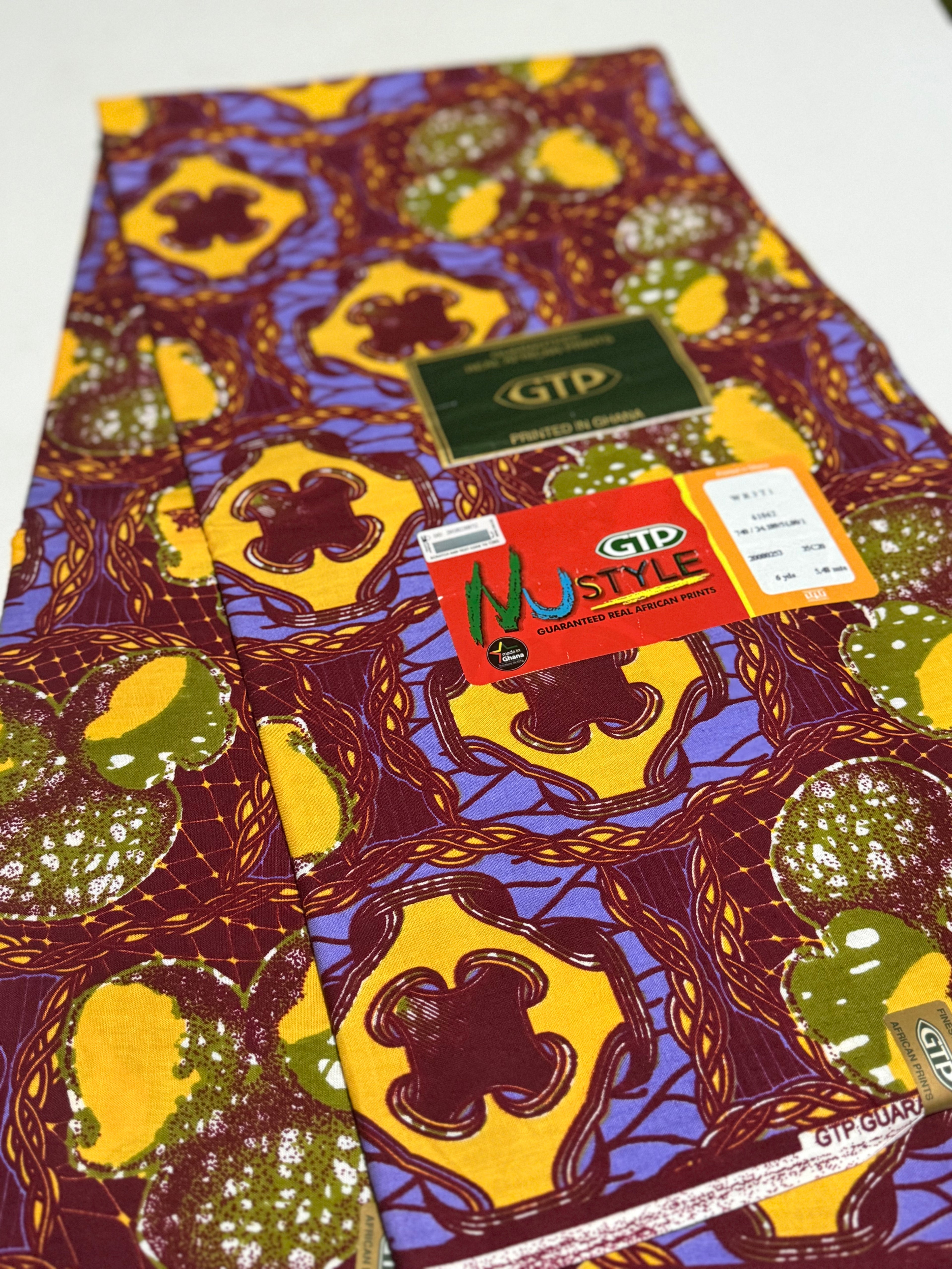 GTP Nustyle | Guaranteed Real African Prints – 6 Yards