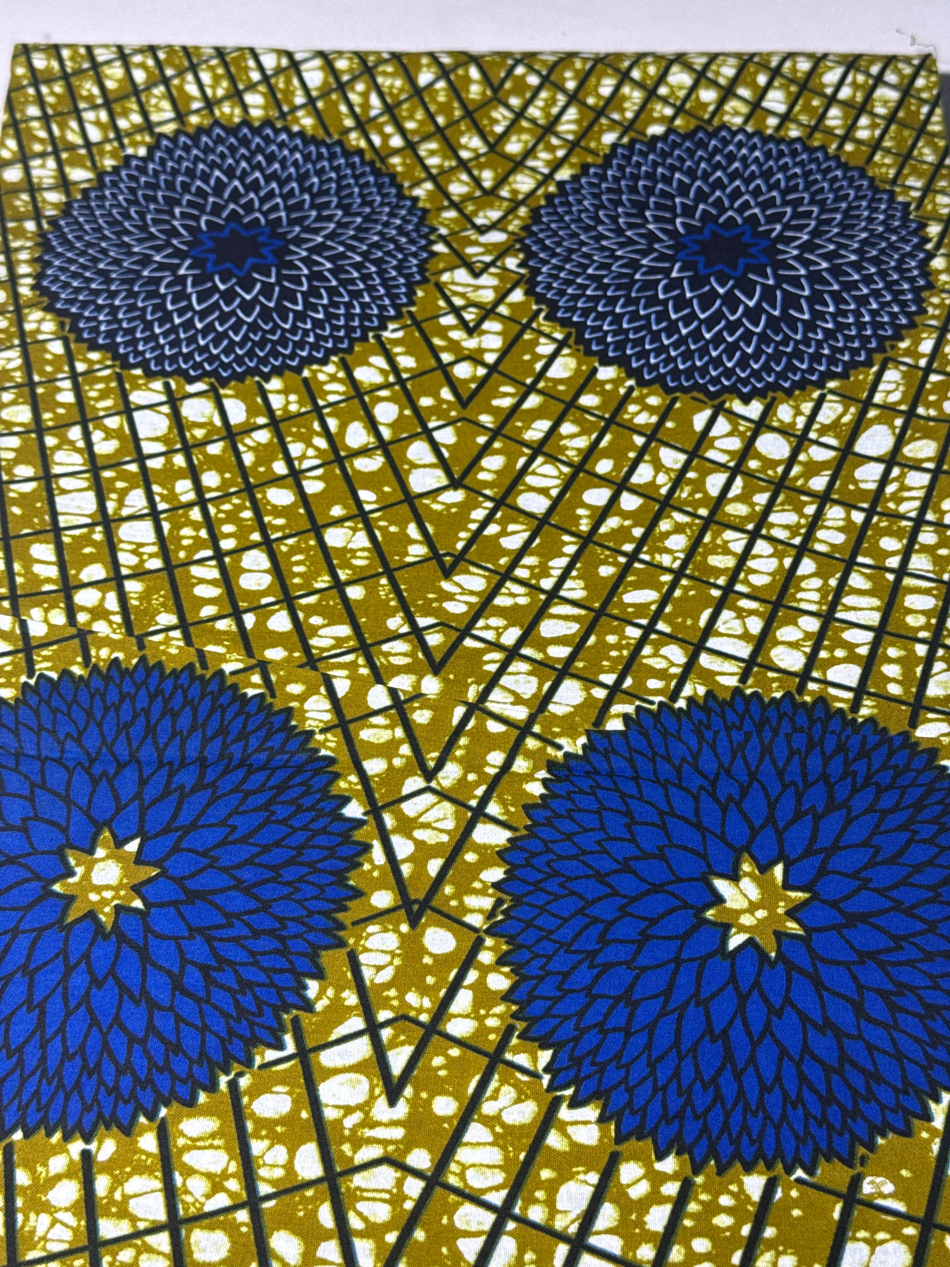 Wax Block Prints Hitarget | 2808309 - 3 Yards
