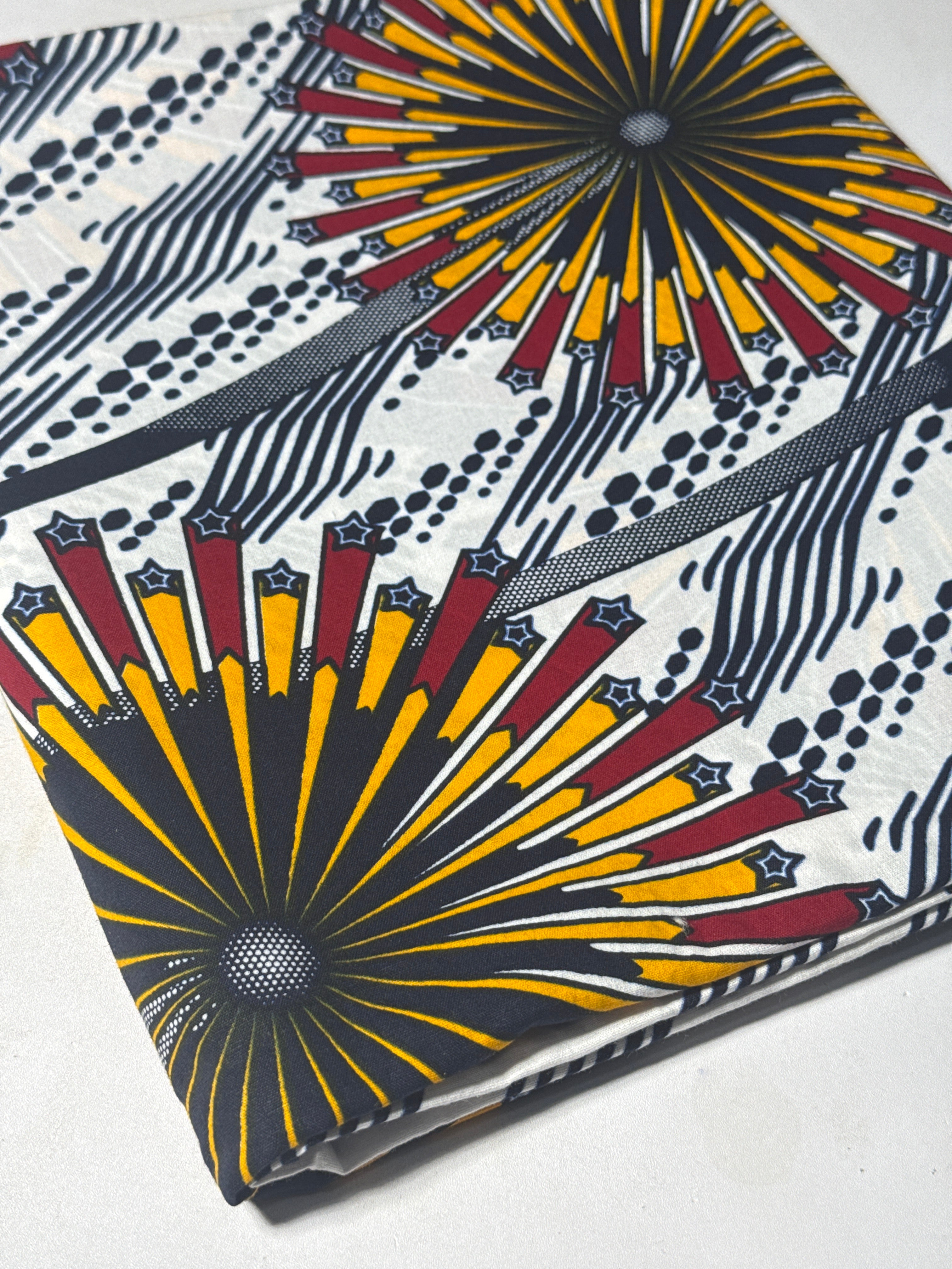Wax Block Prints Hitarget | 2808308 - 2 Yards